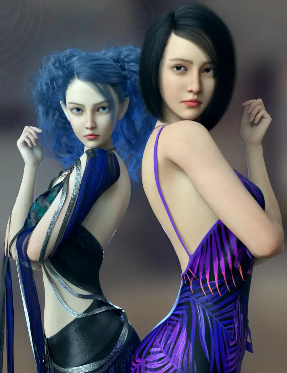 Vo Xiao Xia for Genesis 8.1 Female_DAZ3D下载站