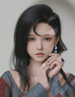 女性人物_DAZ3D下载站
