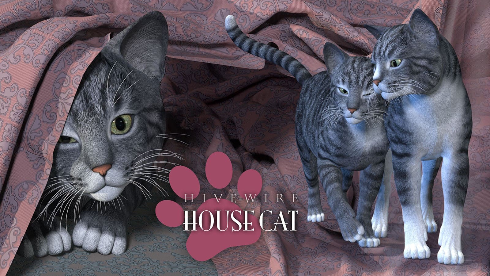 HiveWire House Cat_DAZ3D下载站