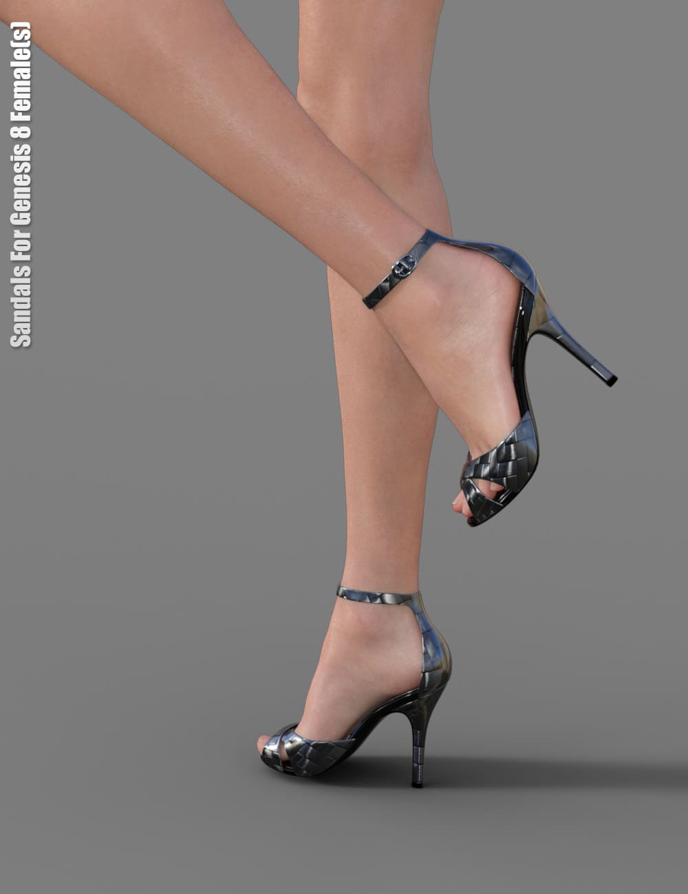 Sandals for Genesis 8 Female(s)_DAZ3D下载站