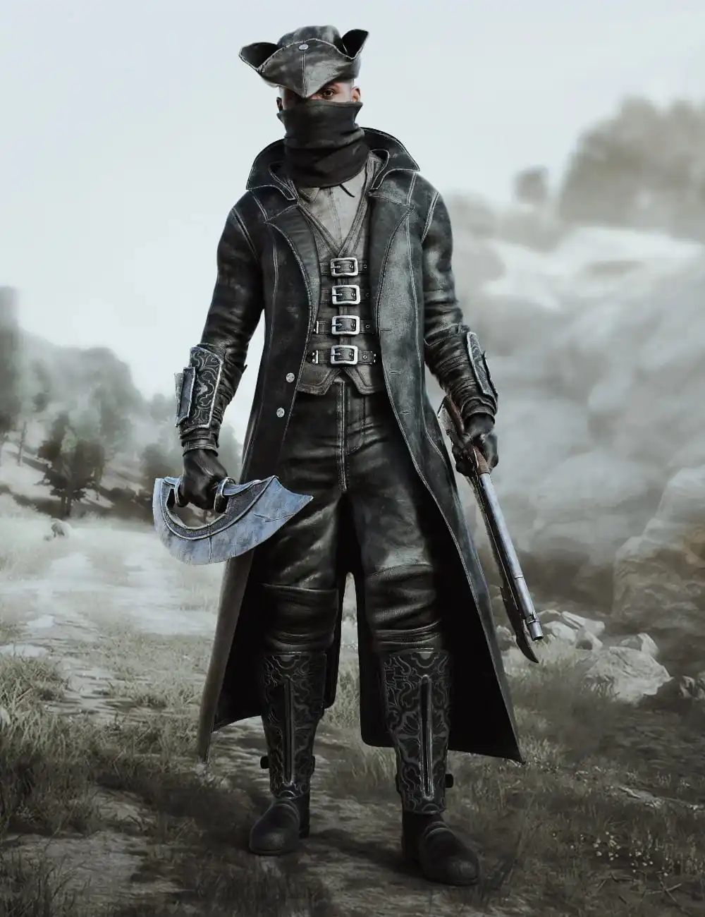 dForce Dark Assassin for Genesis 9_DAZ3DDL