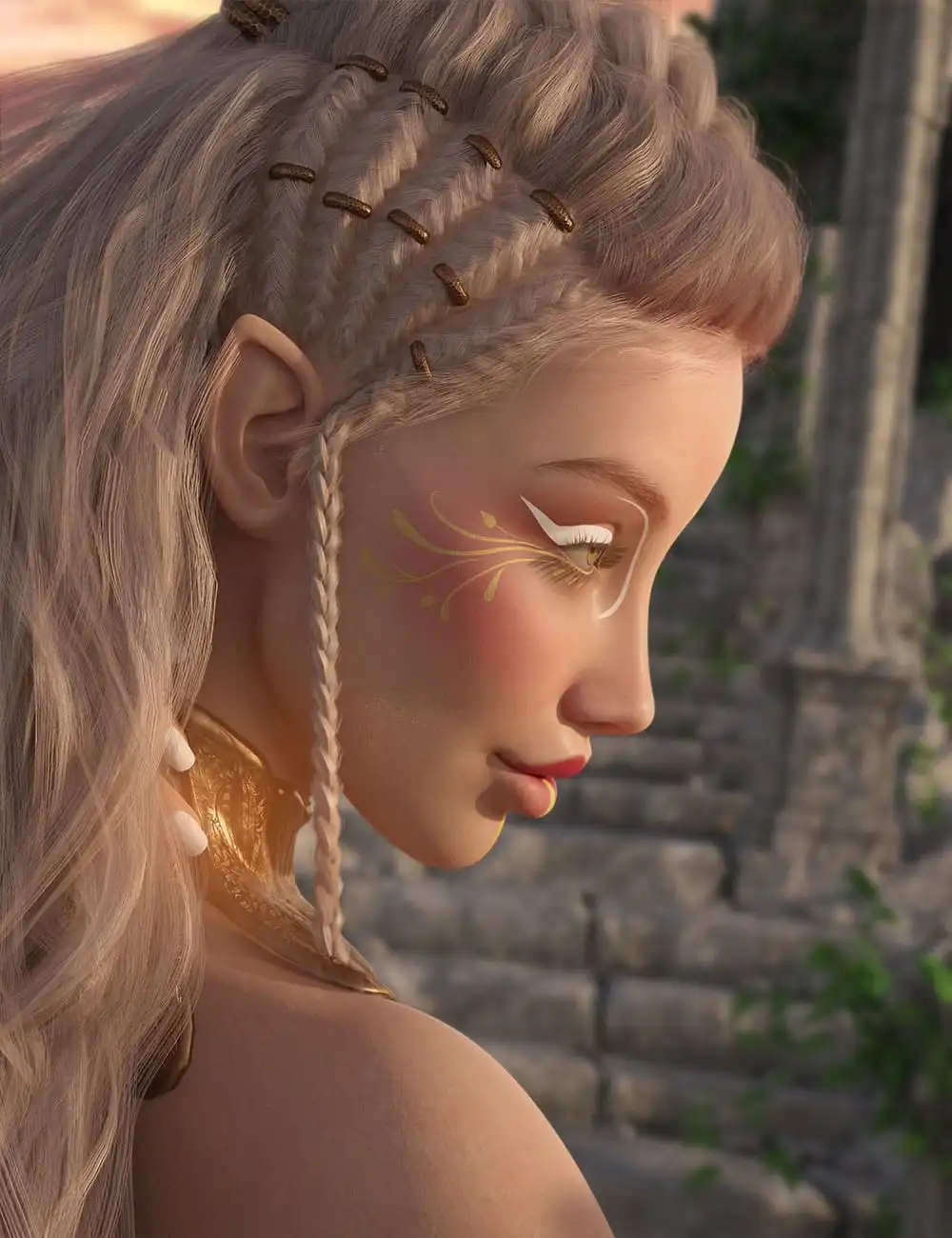 First Light L.I.E. Fantasy Makeup for Genesis 8.1_DAZ3DDL