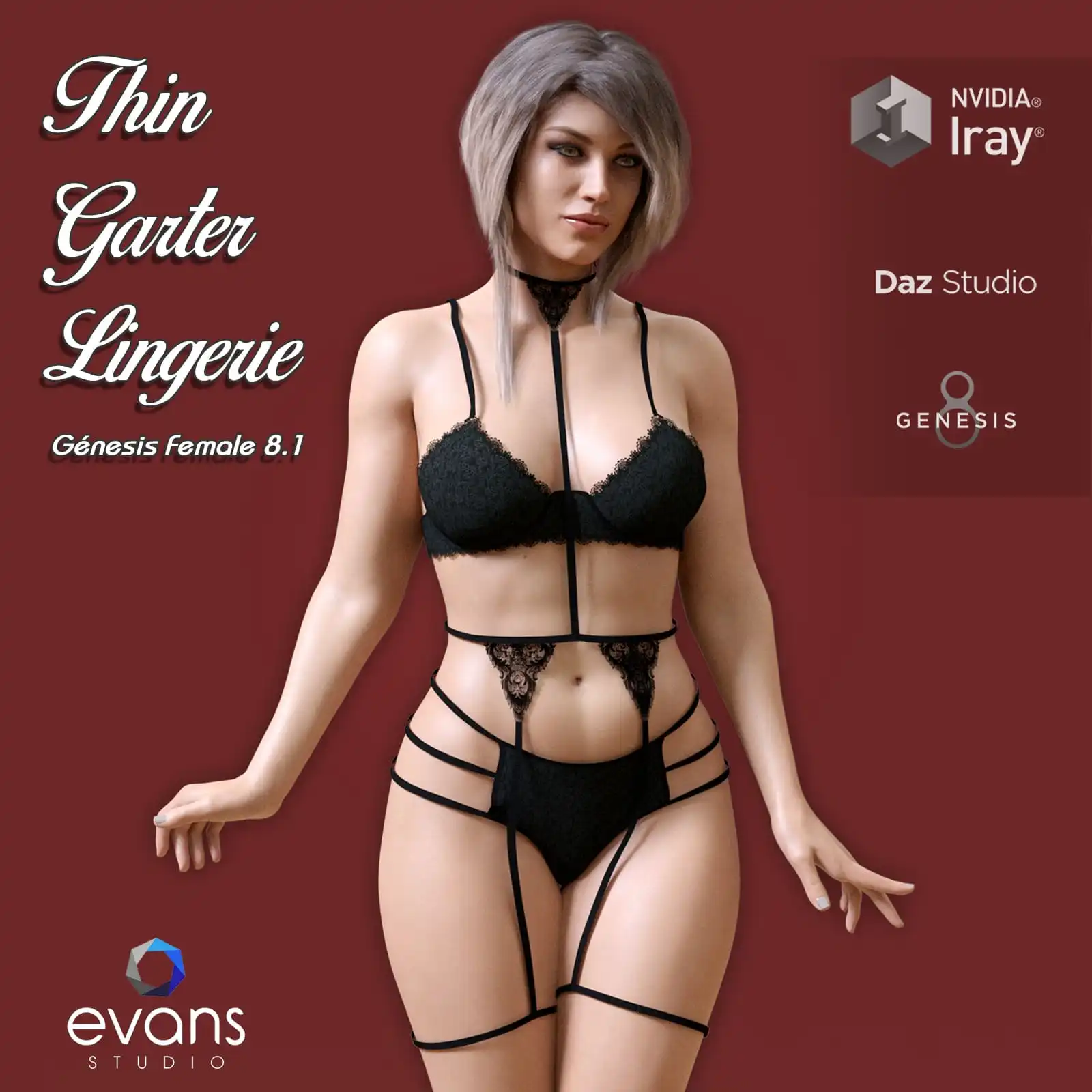 Lace Crochet Trim Lingerie for G8.1_DAZ3DDL