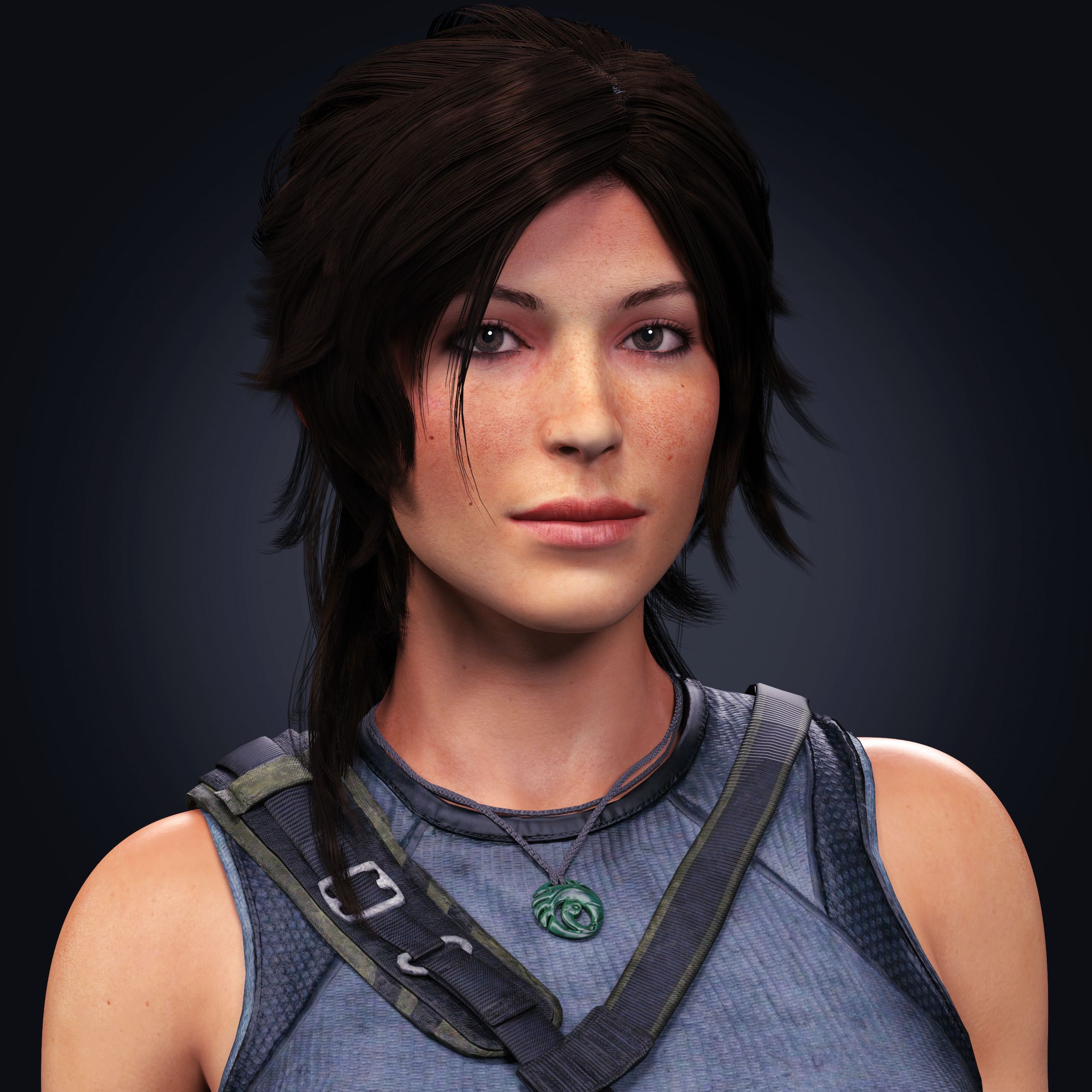 Lara Croft for Genesis 8 and 8.1 Female_DAZ3D下载站