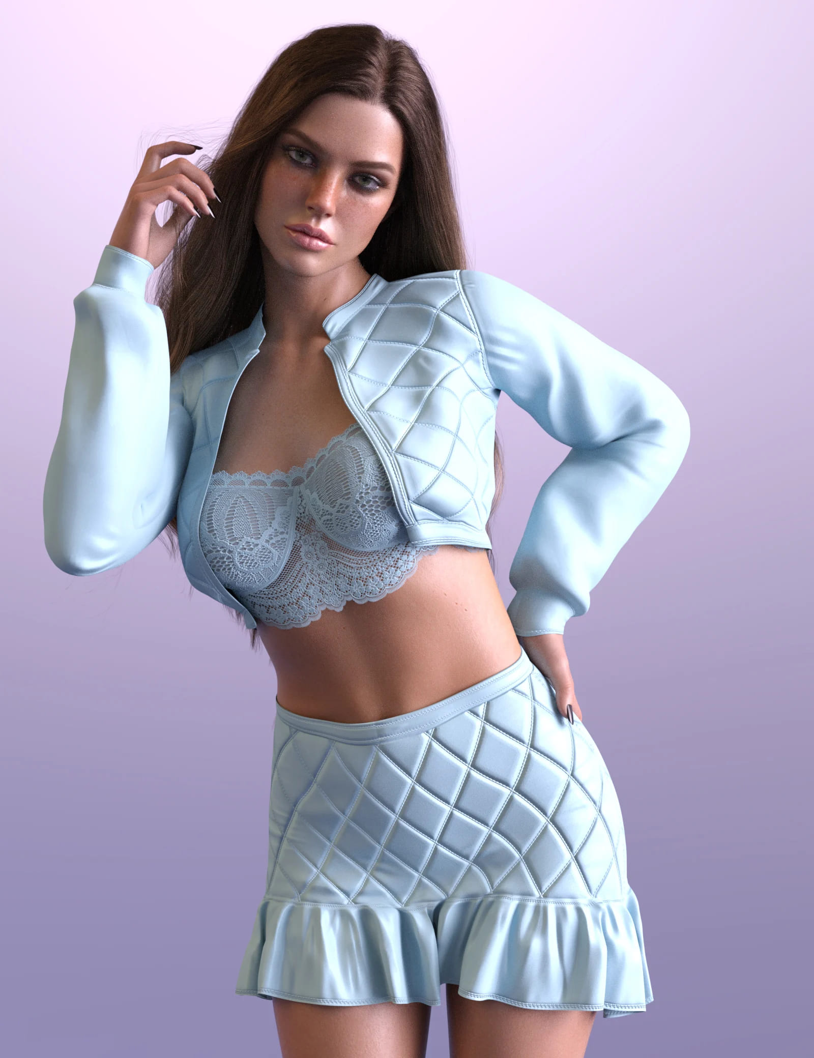 My Little Leather Outfit for Genesis 8 and 8.1 Females_DAZ3DDL