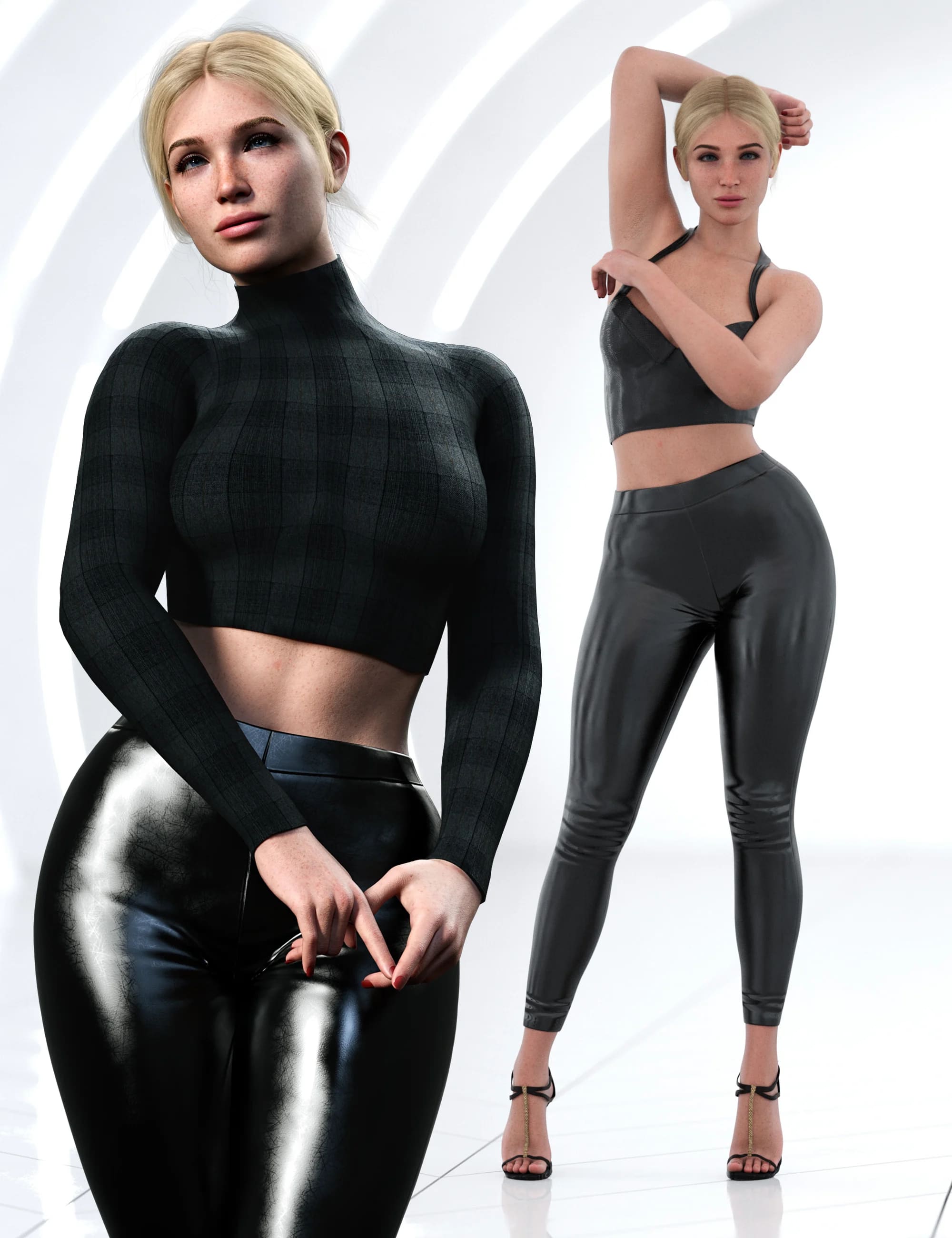 Z Ultimate Model Pose Mega Set for Genesis 8 Female and Genesis 9_DAZ3D下载站