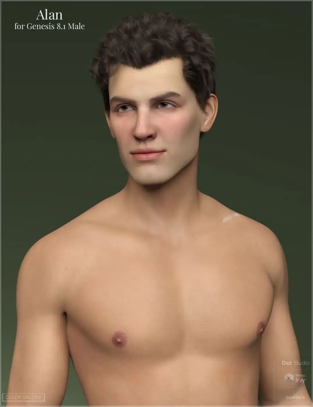 CGI Alan for Genesis 8.1 Male_DAZ3DDL