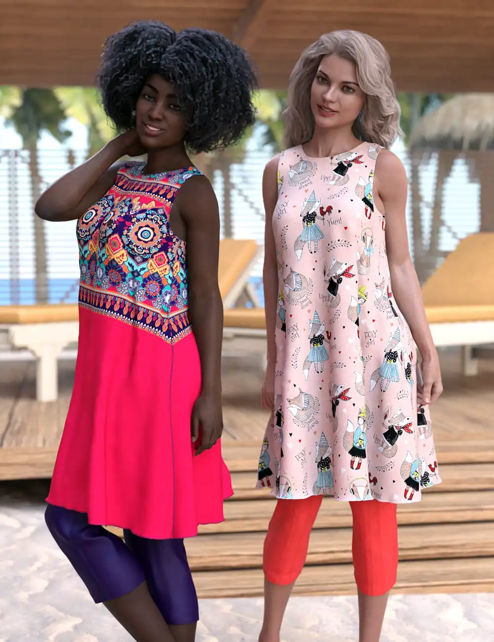 dForce Boho Layers Textures_DAZ3DDL