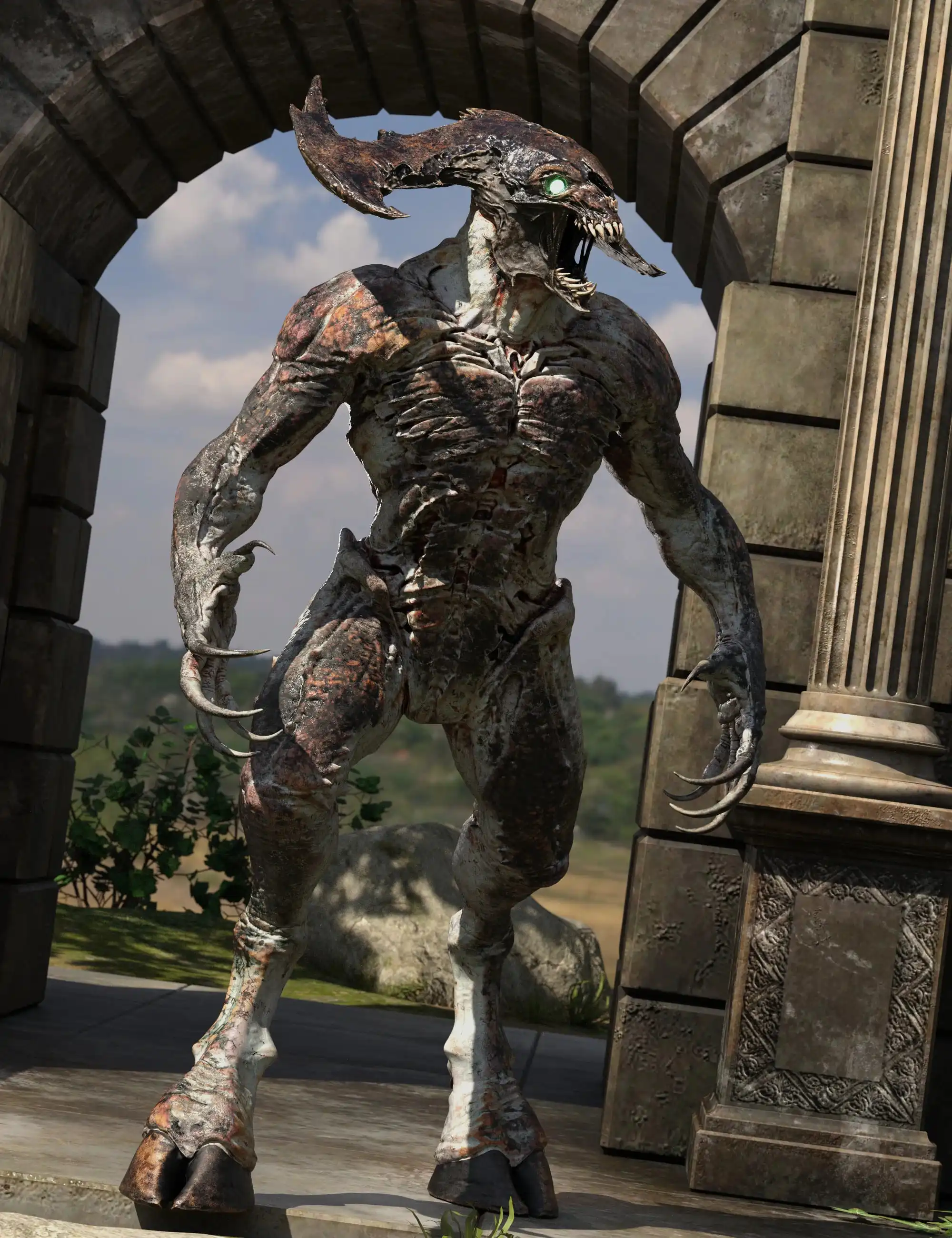 Pokol for HH Demon for Genesis 9_DAZ3DDL