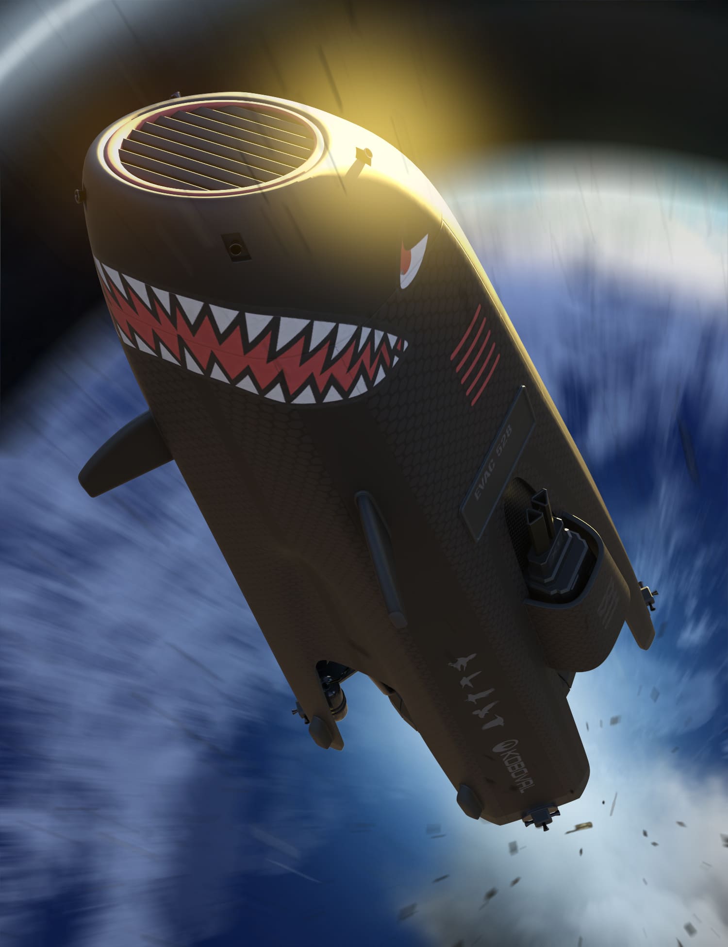 SC20 RaceShip Shark_DAZ3D下载站