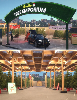 Scrubby’s Christmas Tree Lot_DAZ3D下载站