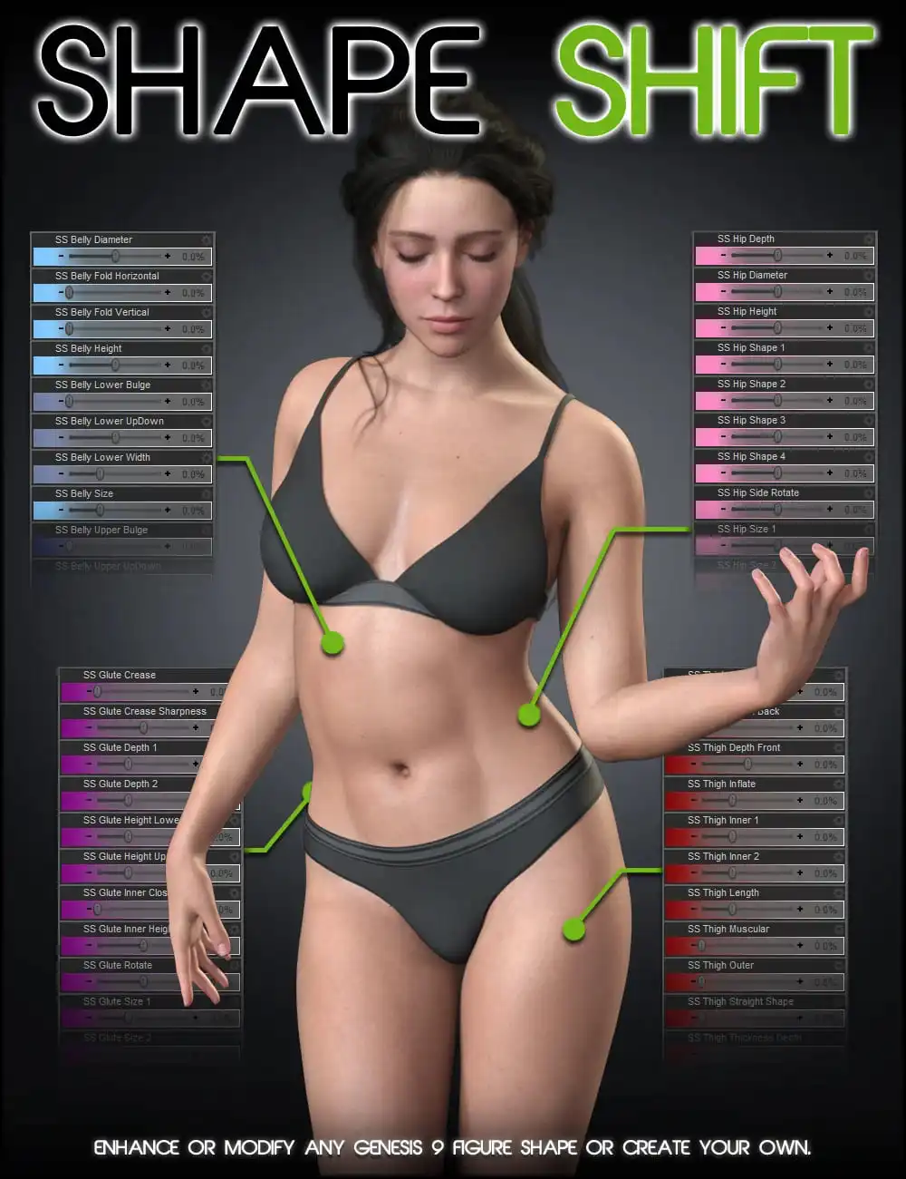 Shape Shift for Genesis 9_DAZ3DDL