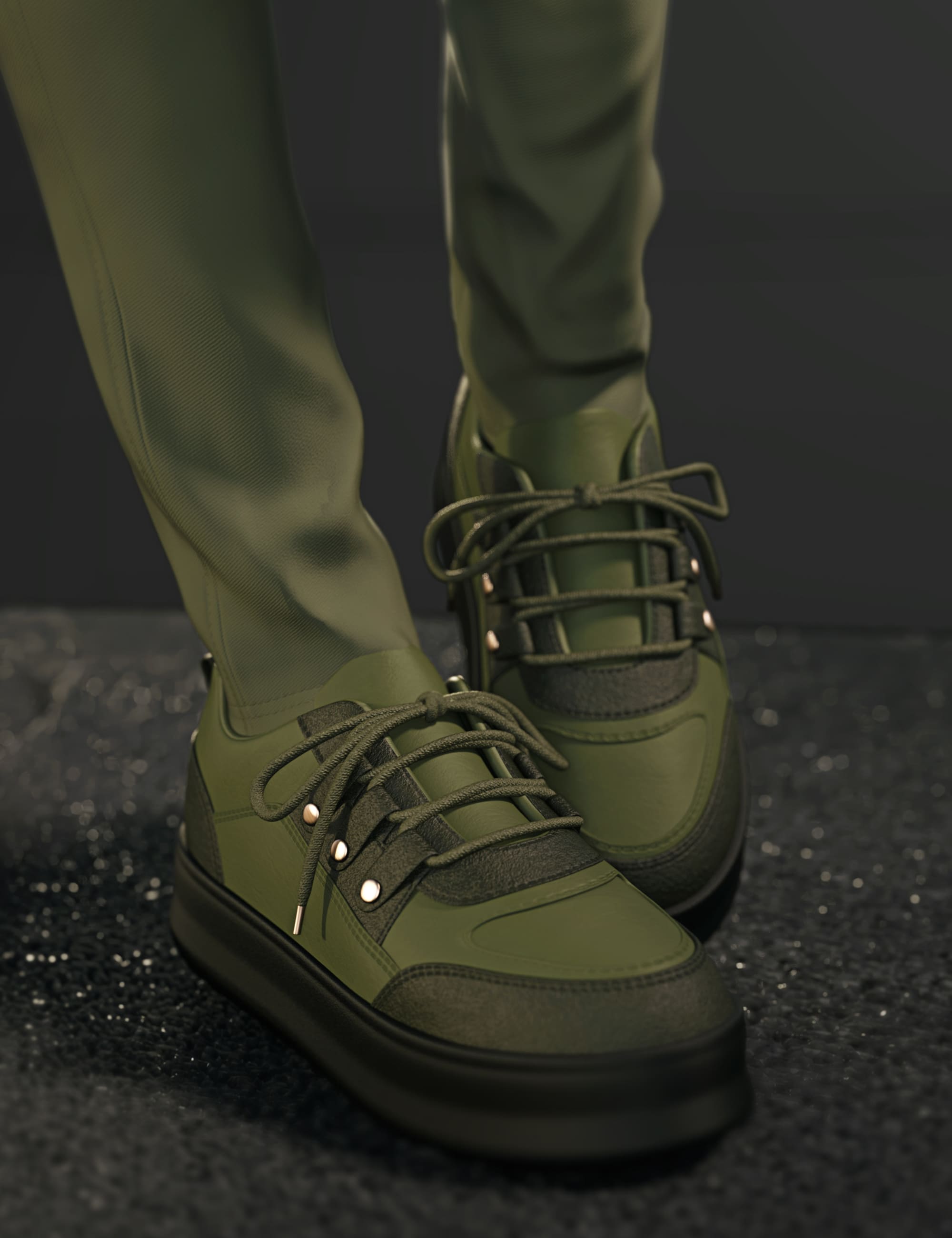 SU Autumn Sports Shoes for Genesis 8 and 8.1 Females and Genesis 9_DAZ3D下载站