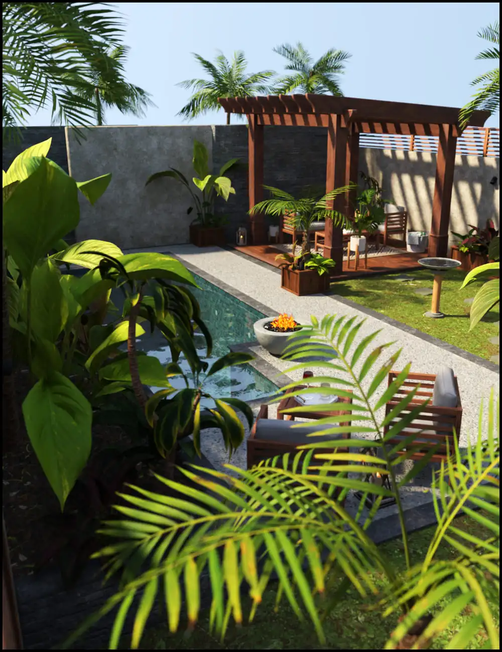 Tropical Retreat_DAZ3D下载站