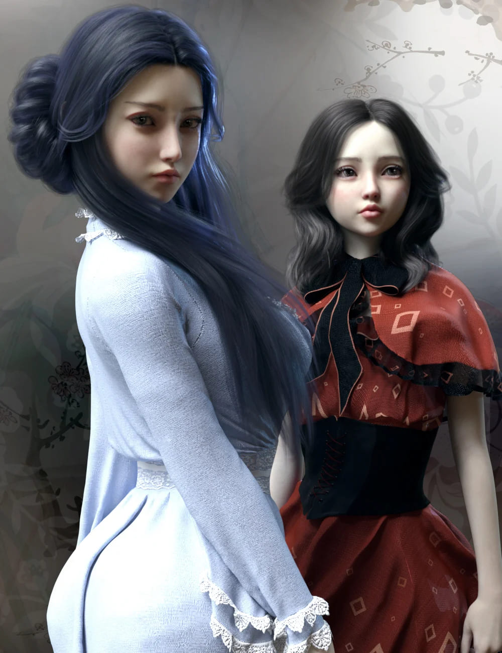 Vo Dragon Girl for Genesis 8.1 Female_DAZ3D下载站
