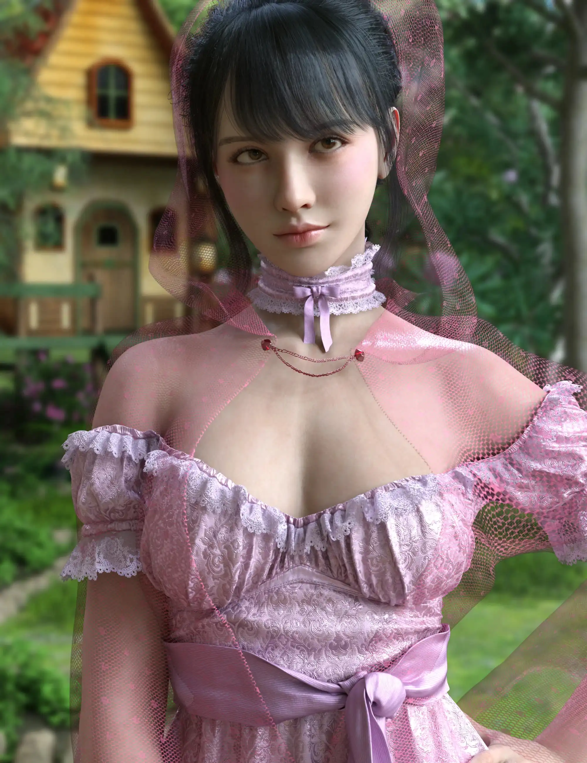 Vo Yonina HD for Genesis 9_DAZ3D下载站