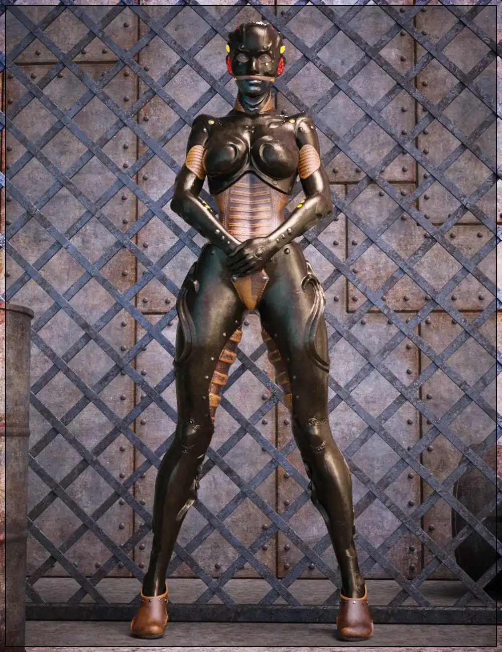 Cyber Steampunk Girl for Genesis 8 Female_DAZ3DDL