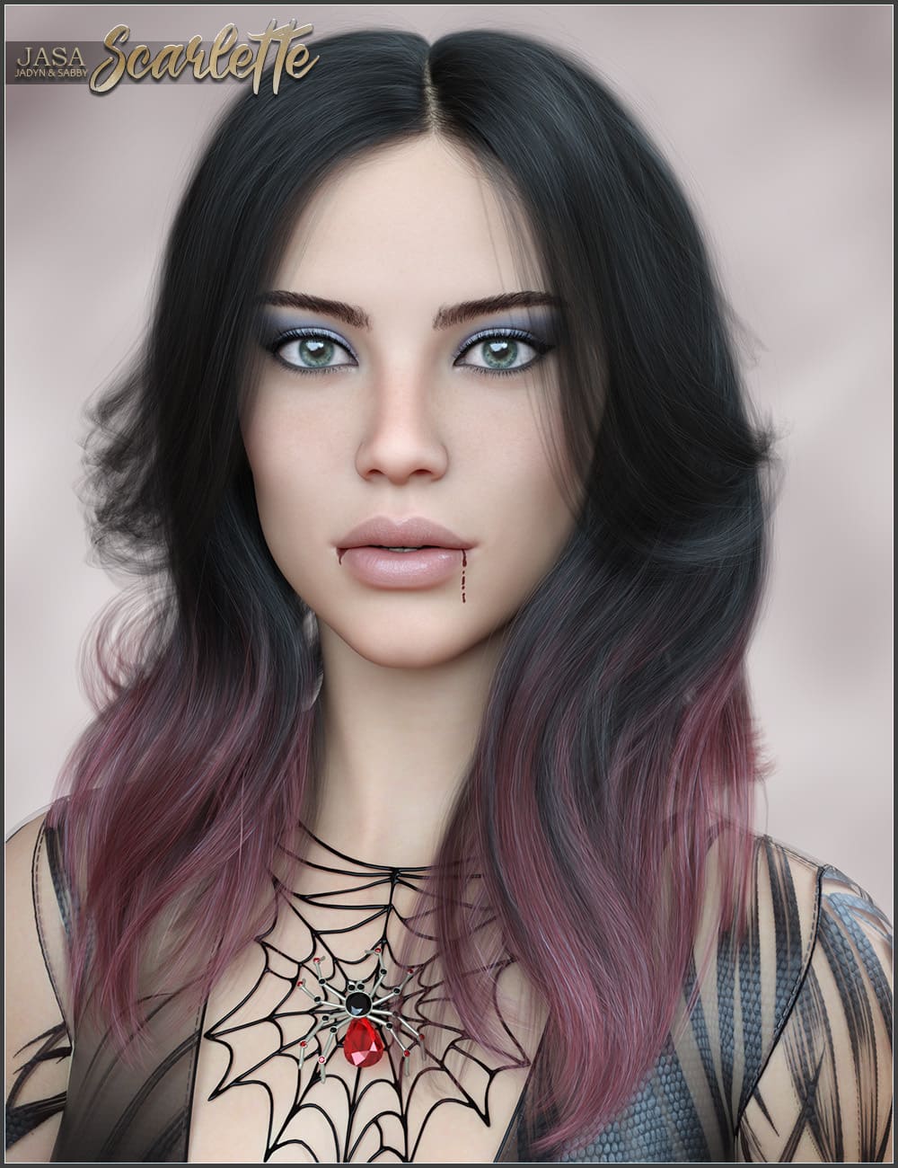 JASA Scarlette for Genesis 8 and 8.1 Female_DAZ3D下载站