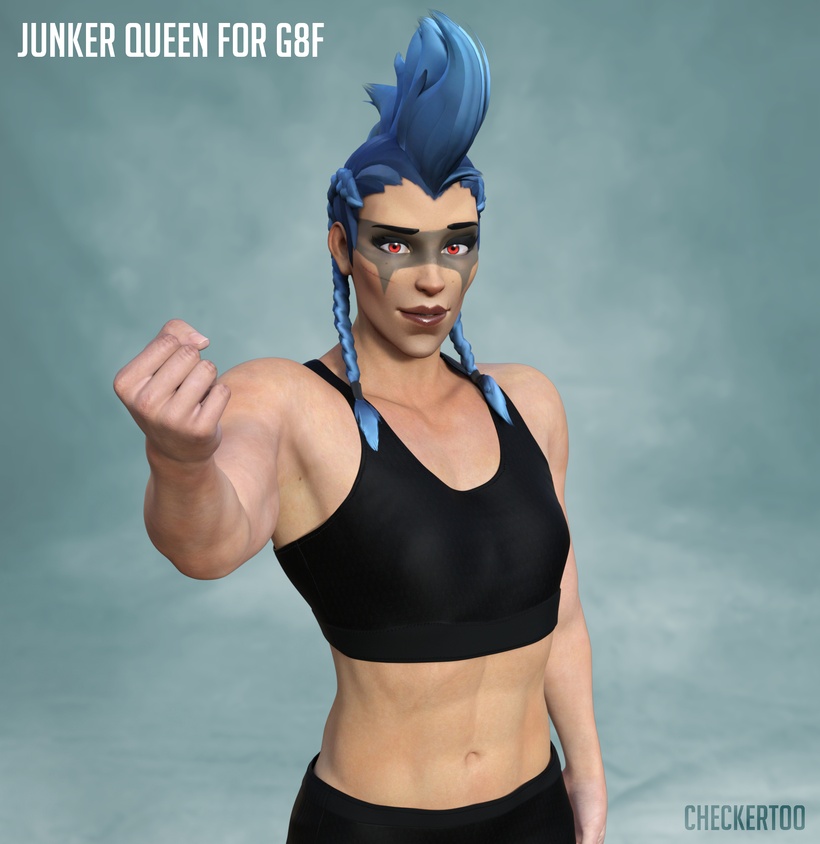 Junker Queen For G8F_DAZ3DDL