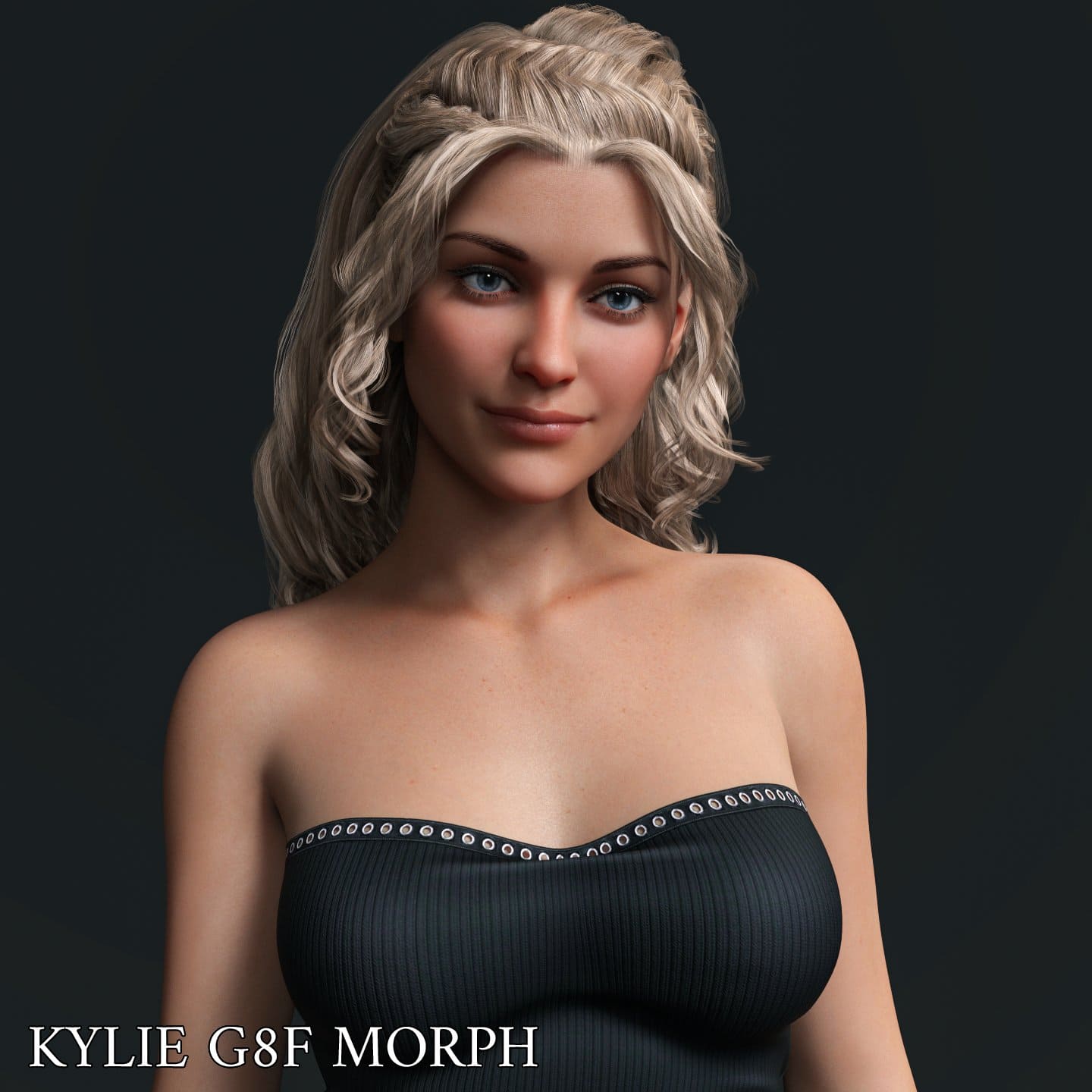 Kylie Character Morph For Genesis 8 Females_DAZ3D下载站
