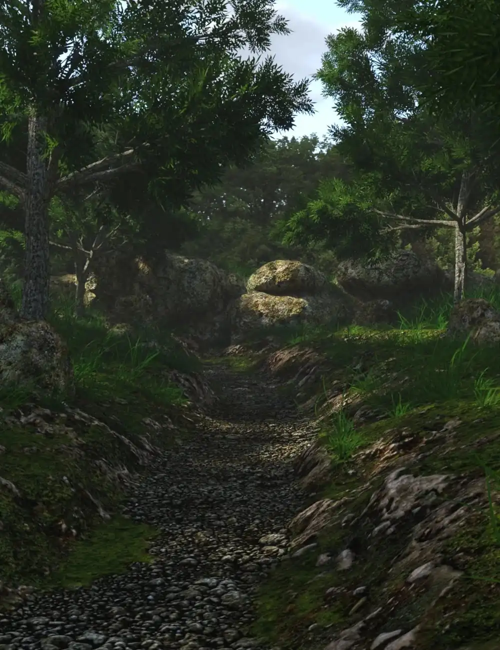 Mysterious Forest 2_DAZ3D下载站