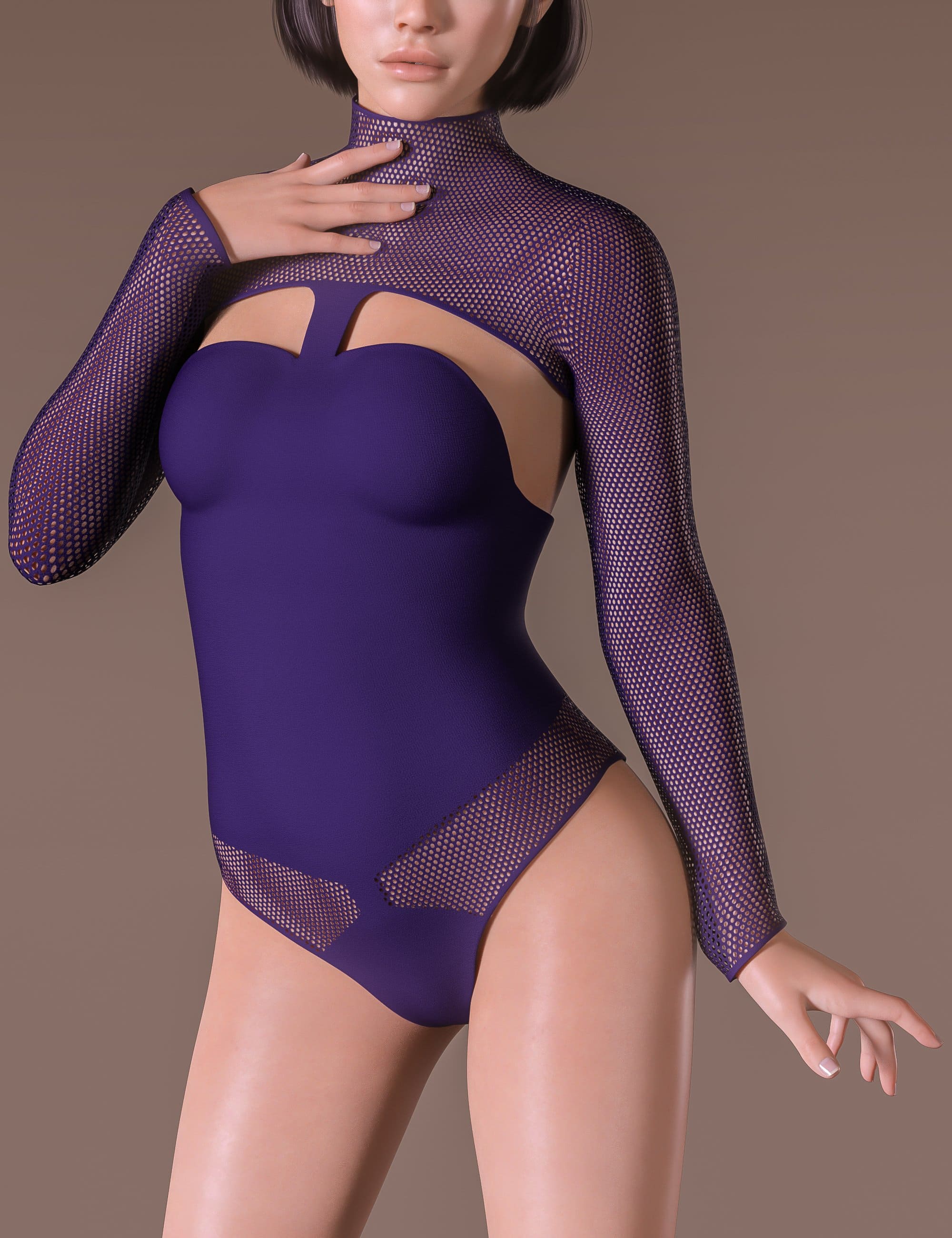 Cora Body Suit Outfit for Genesis 8 and 8.1 FemalesUntitled_DAZ3D下载站