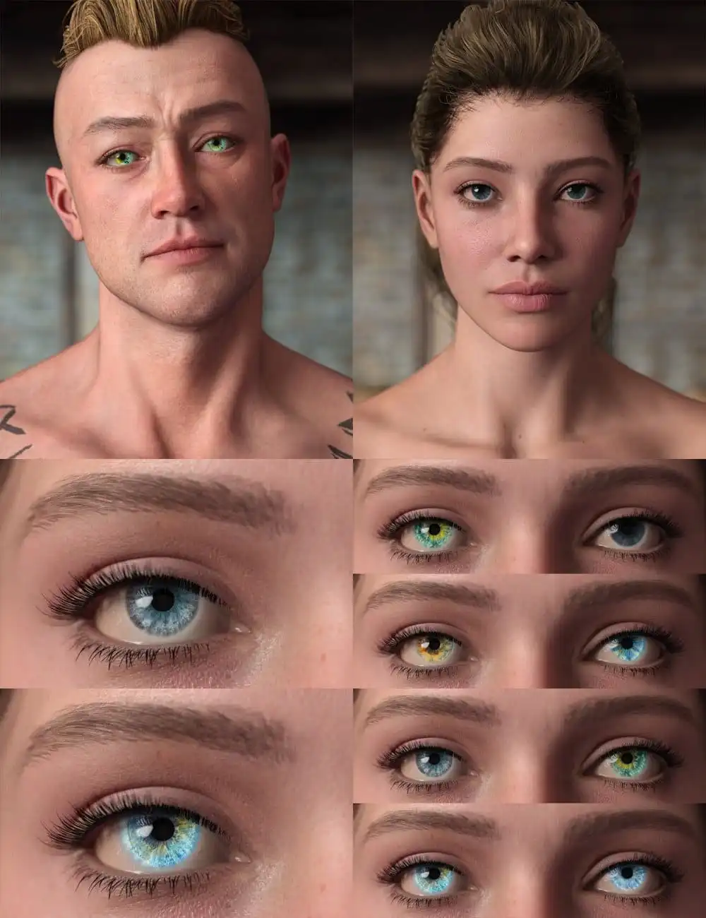 MGHLM Viking Eyes for Genesis 9_DAZ3DDL