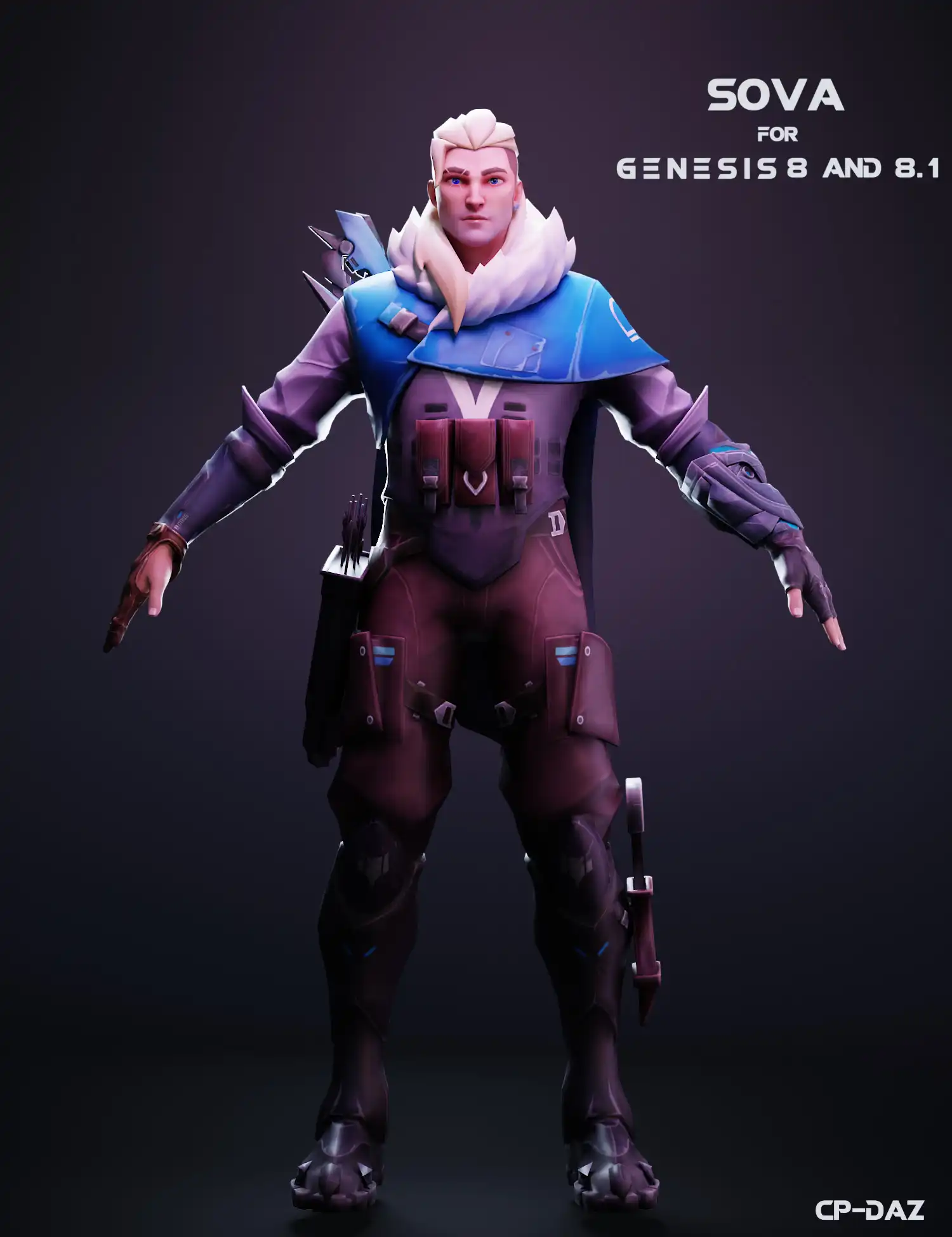 Sova For Genesis 8 And 8.1 Male_DAZ3D下载站