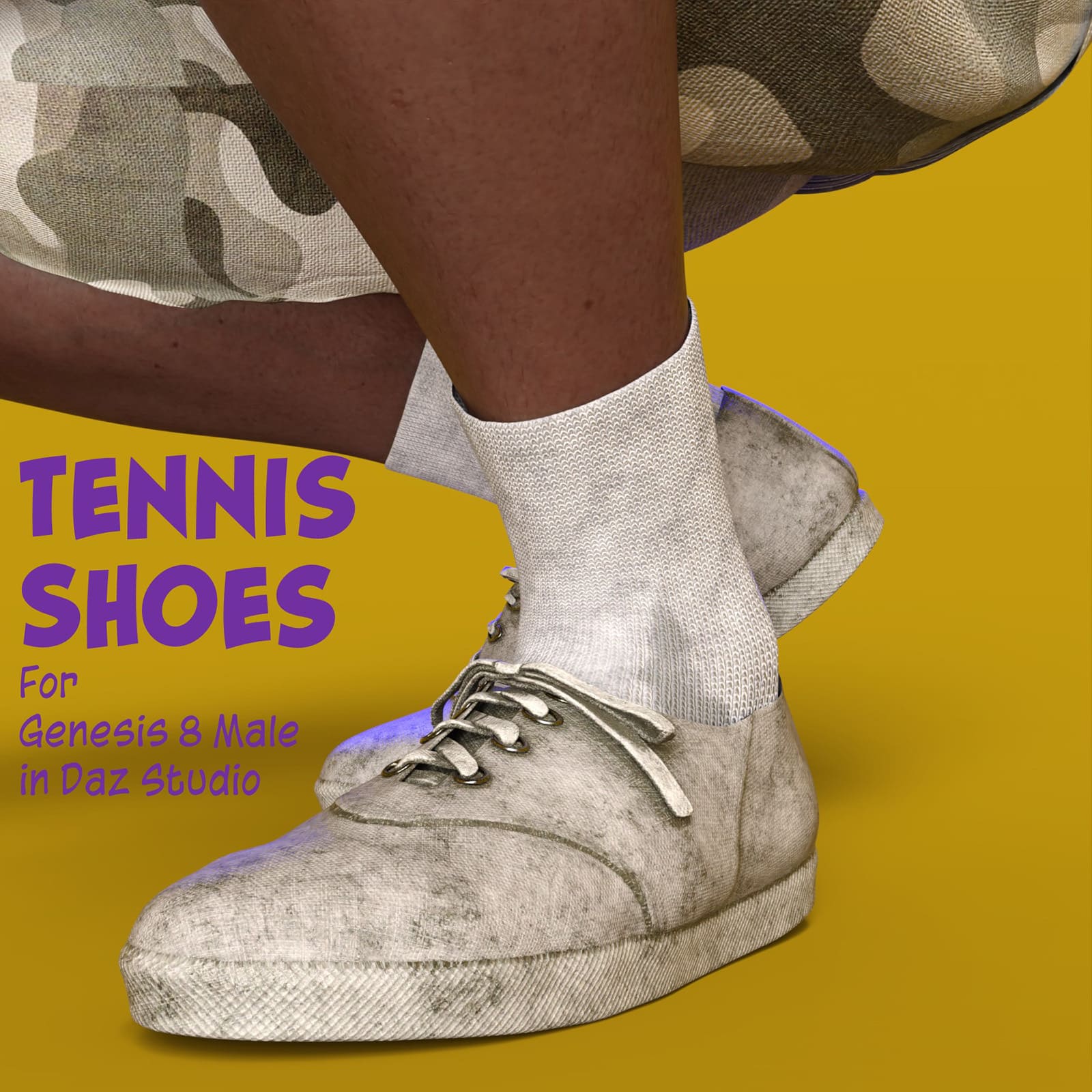 Tennis Shoes for G8M_DAZ3D下载站