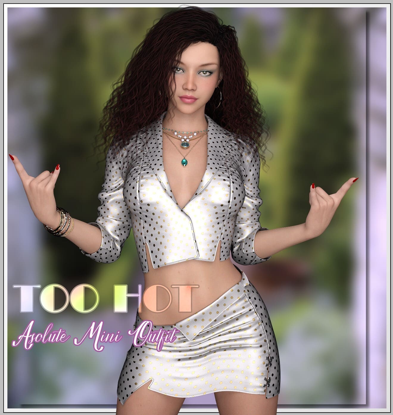 Too Hot -Absolute Mini Outfit_DAZ3D下载站