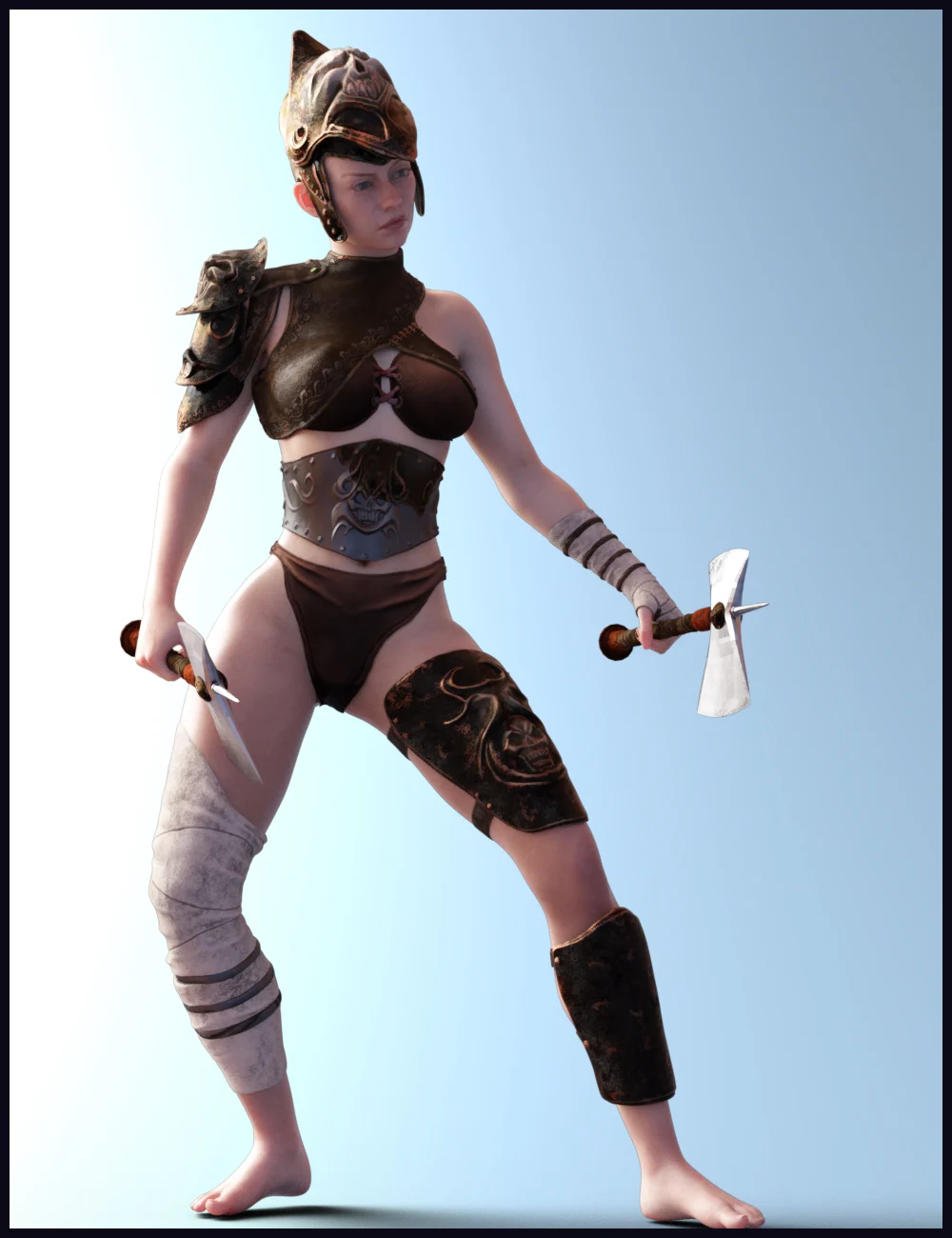 Accessories and Weapons HD for Morphea Set_DAZ3D下载站