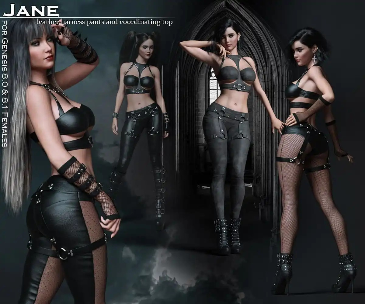Jane for G8/8.1 Females_DAZ3D下载站