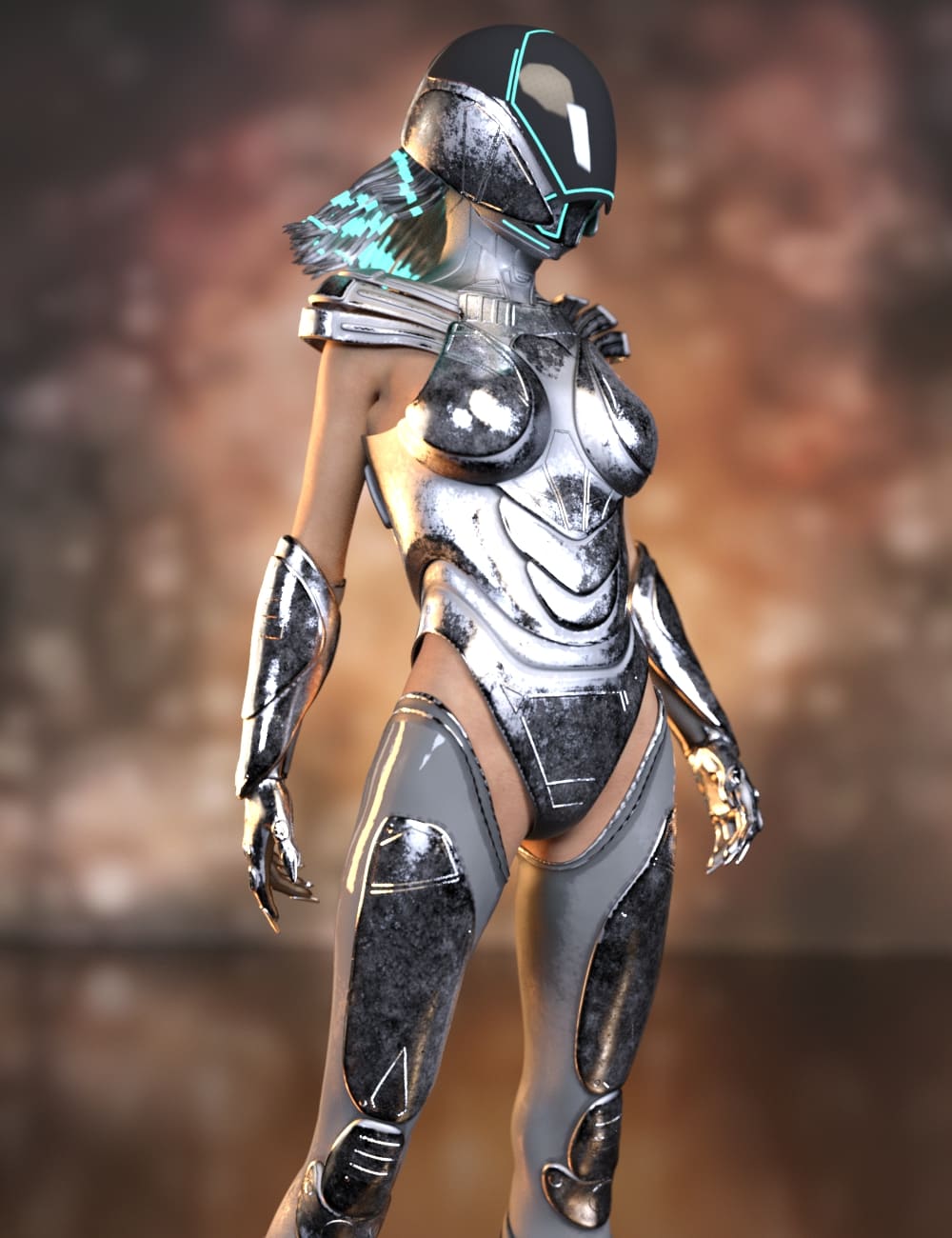 Sci-Fi Angel Outfit for Genesis 8.1 Females_DAZ3DDL