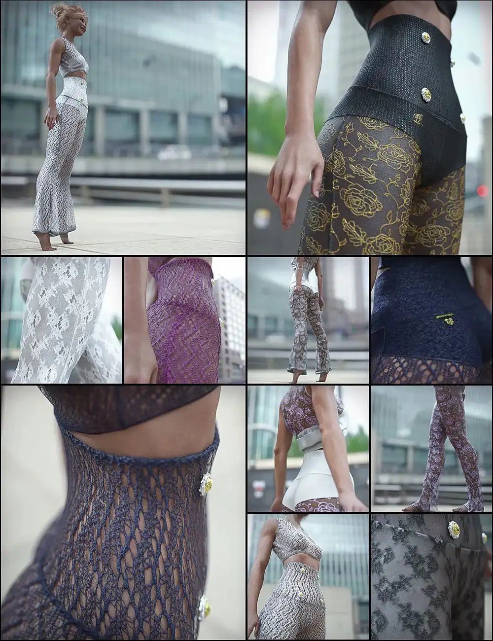 Soirée Styles for Verse Clothing Sets_DAZ3DDL
