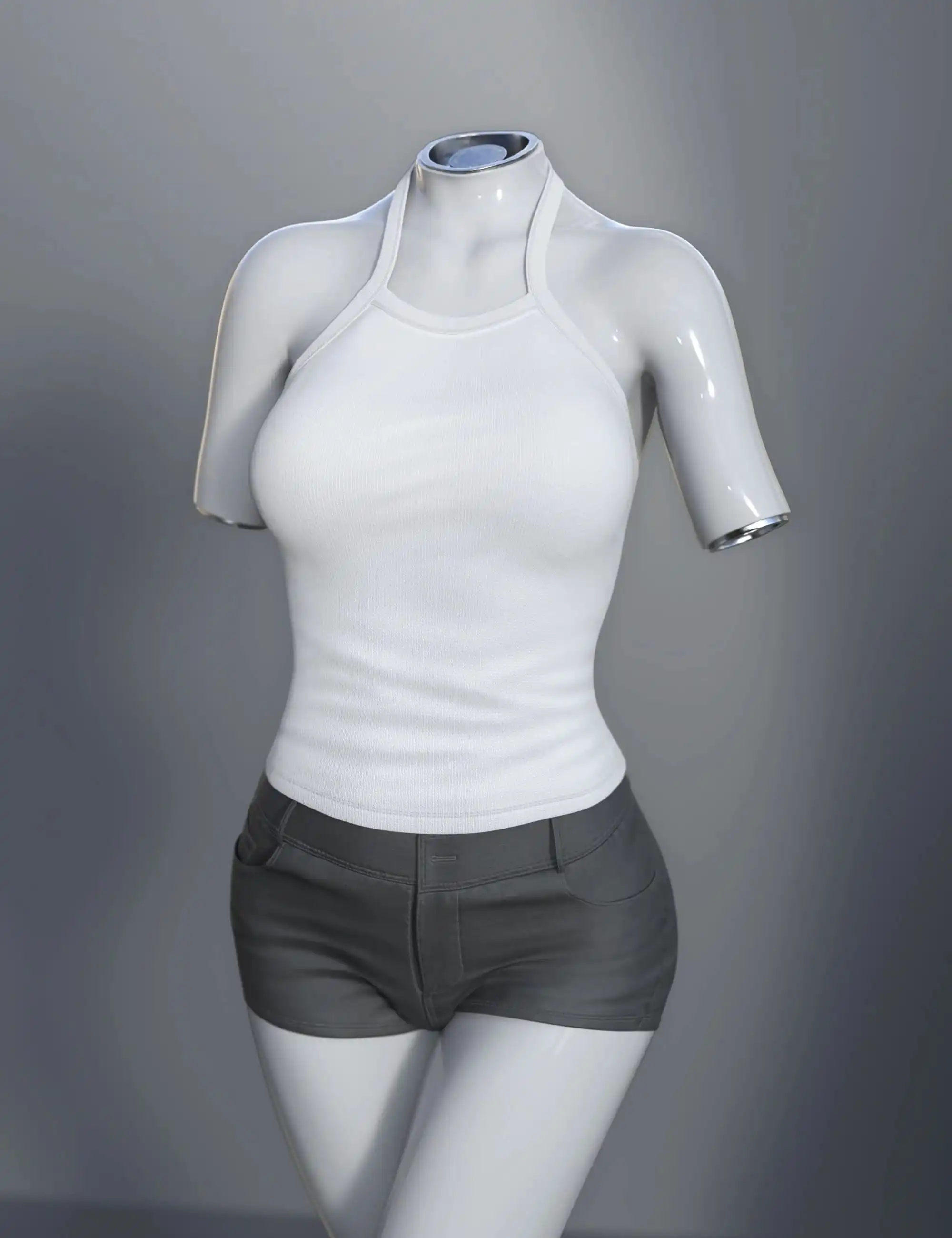 SU Summer Cool Set with dForce for Genesis 8 8.1 and 9_DAZ3DDL