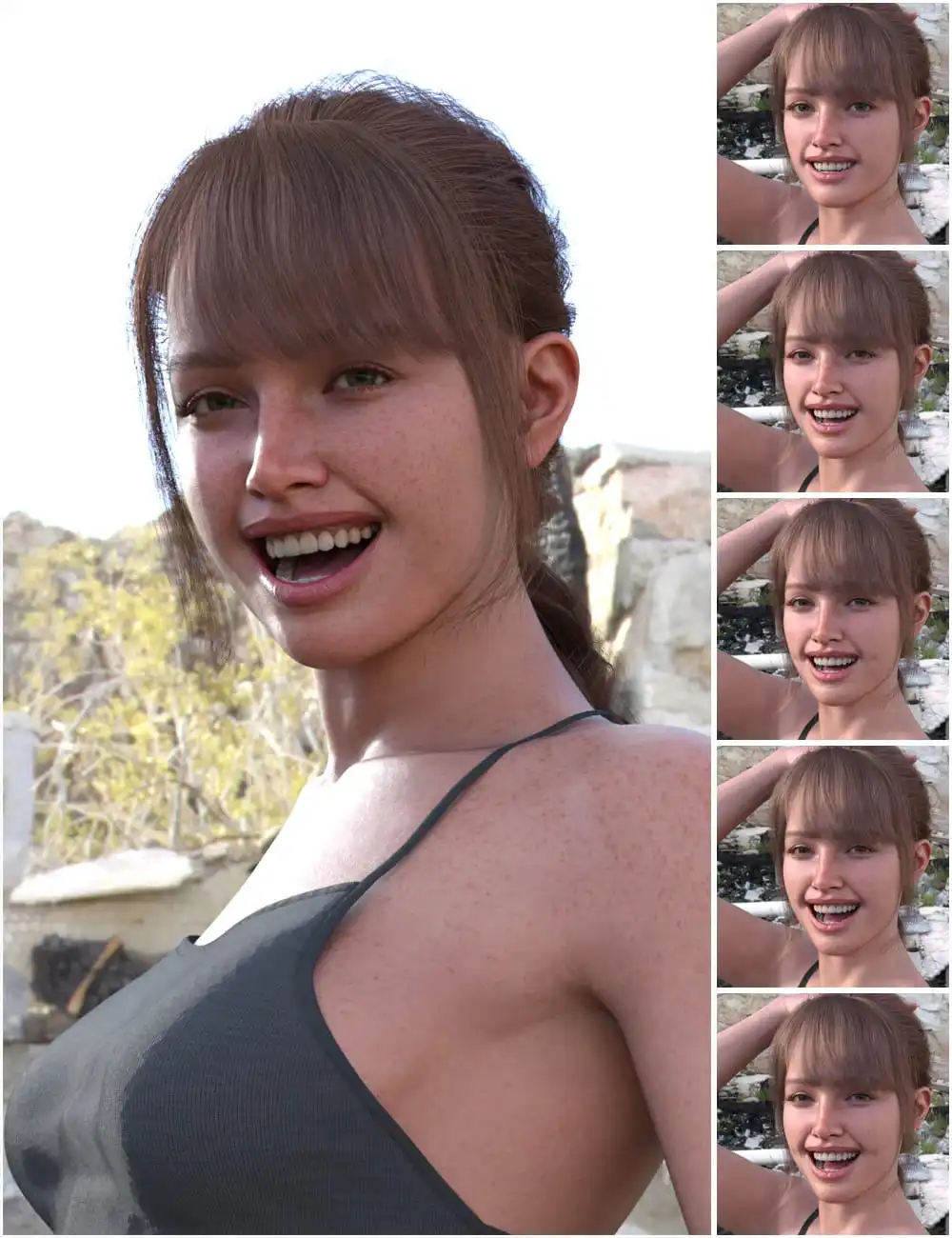 Venus Smile for Genesis 9_DAZ3D下载站
