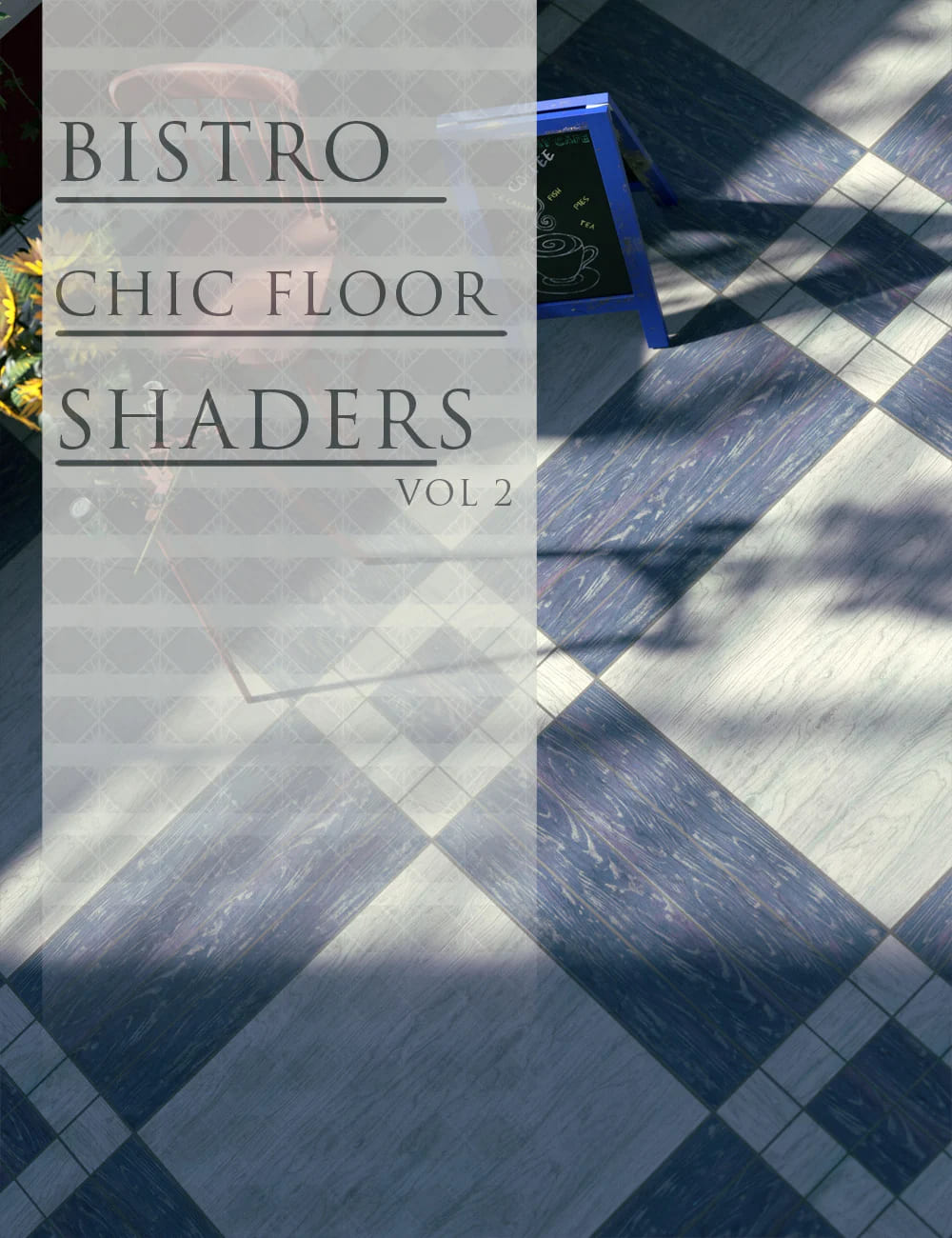 Bistro Chic Iray Flooring Shaders Vol 2_DAZ3D下载站