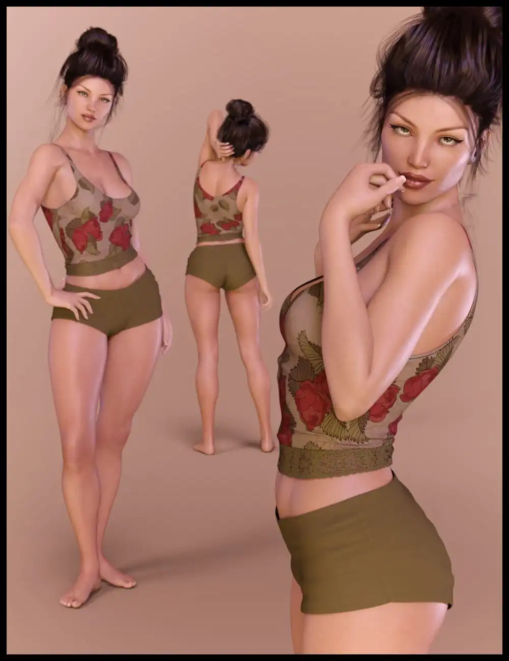Classic Appeal Poses Genesis 8 Female_DAZ3D下载站