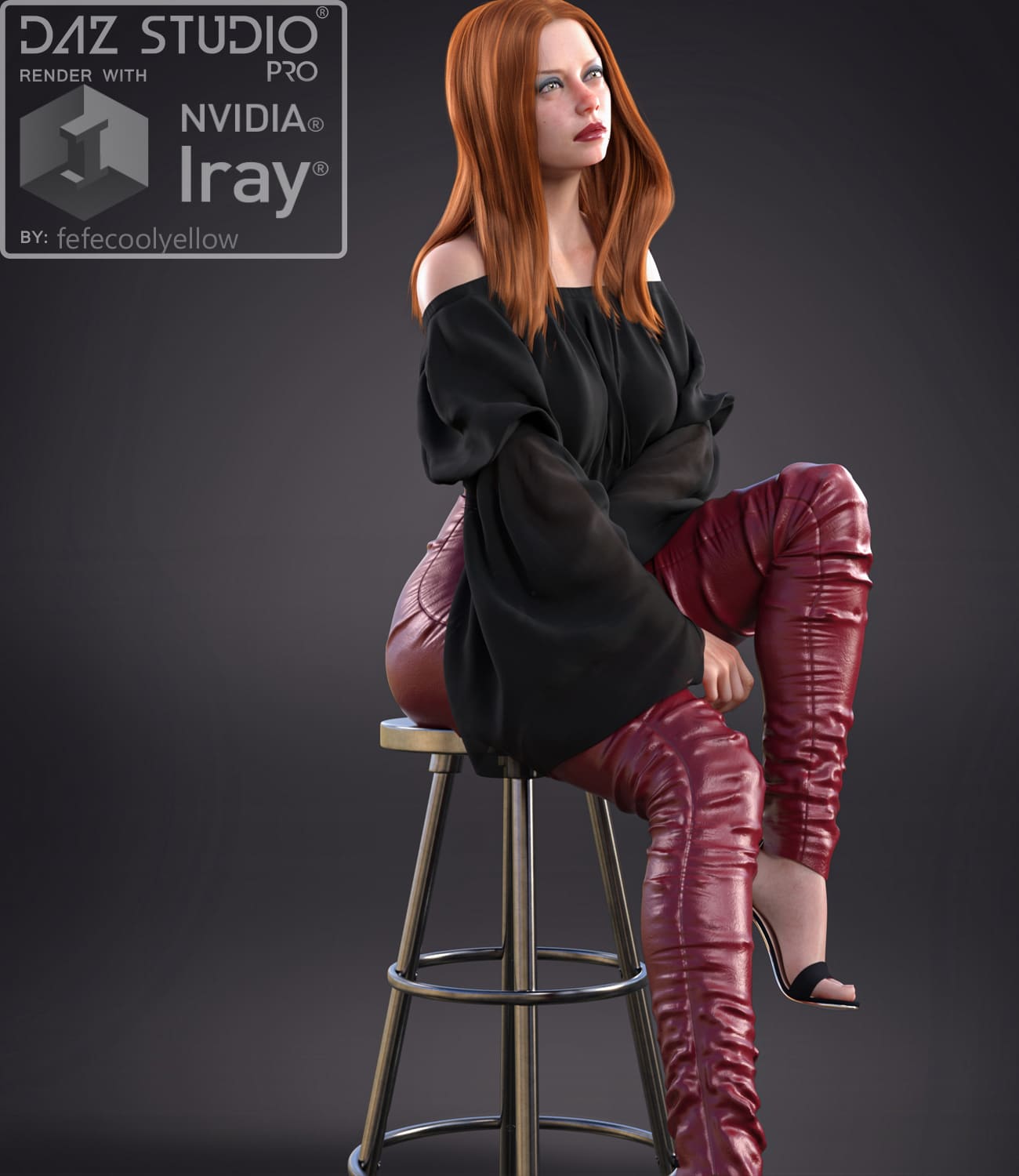 Fancy Day dForce outfit for Genesis 8 Females_DAZ3D下载站