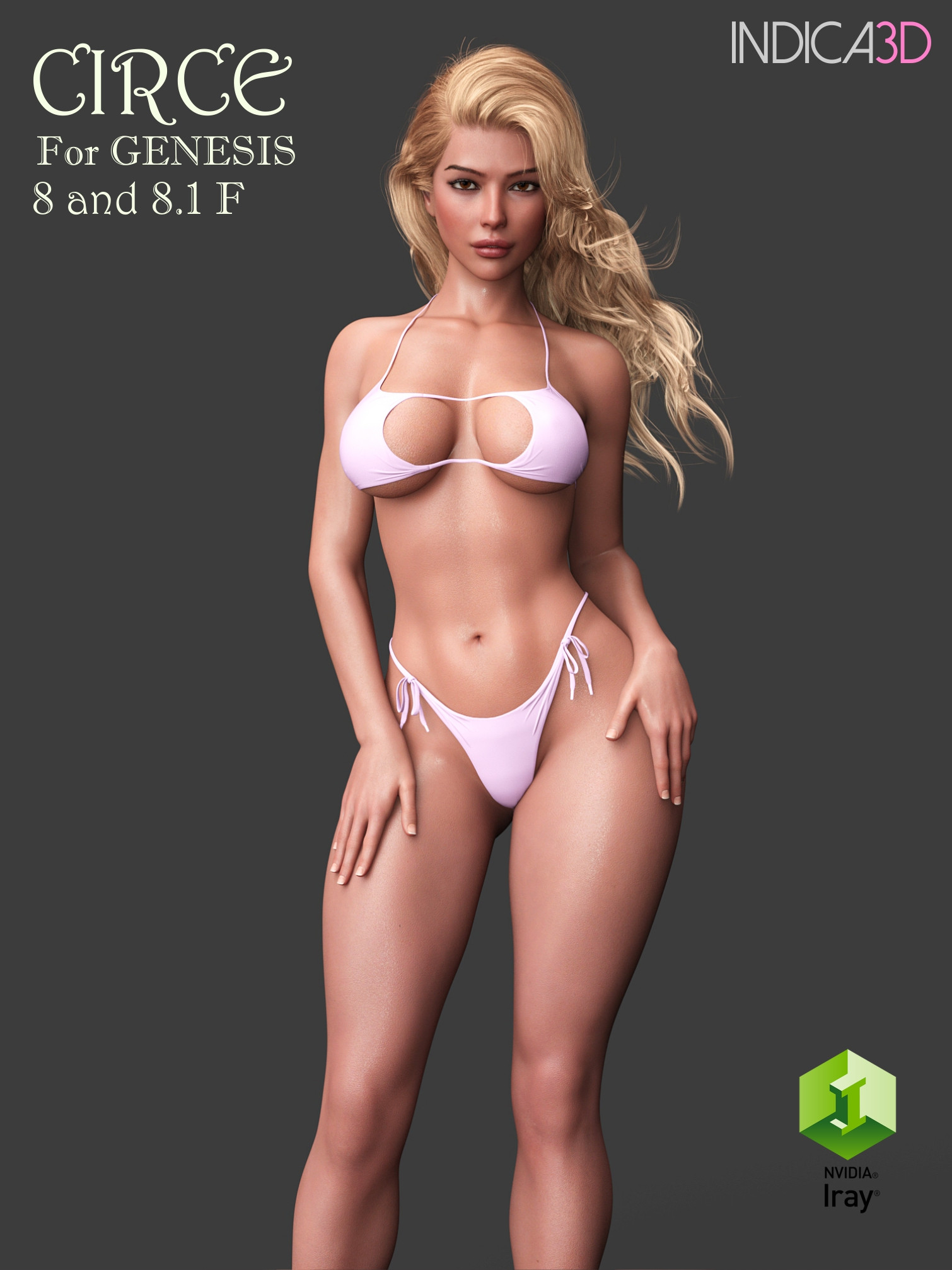 I3D Circe for Genesis 8 and 8.1 Female_DAZ3D下载站