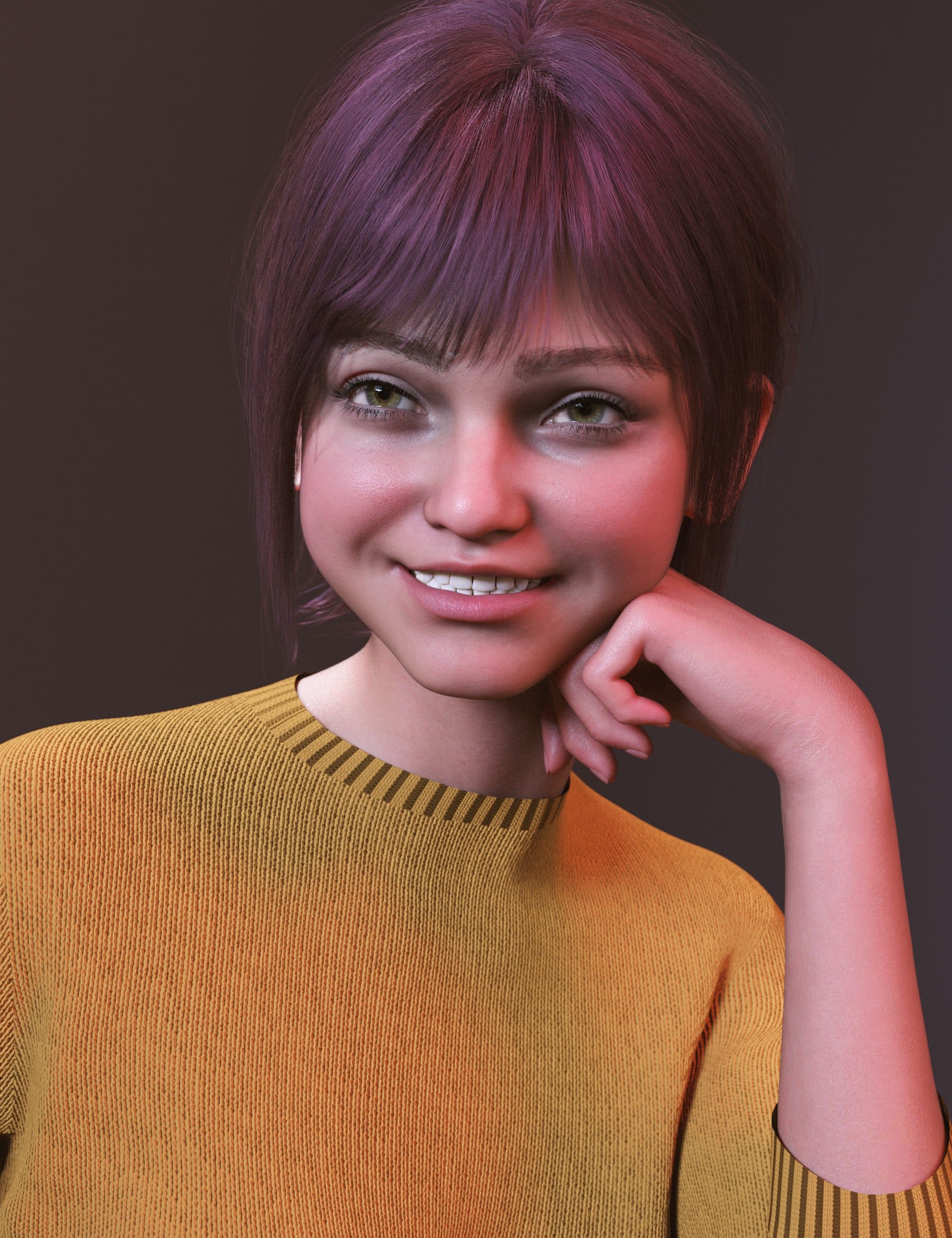 Skye HD with Expression for Genesis 9_DAZ3D下载站