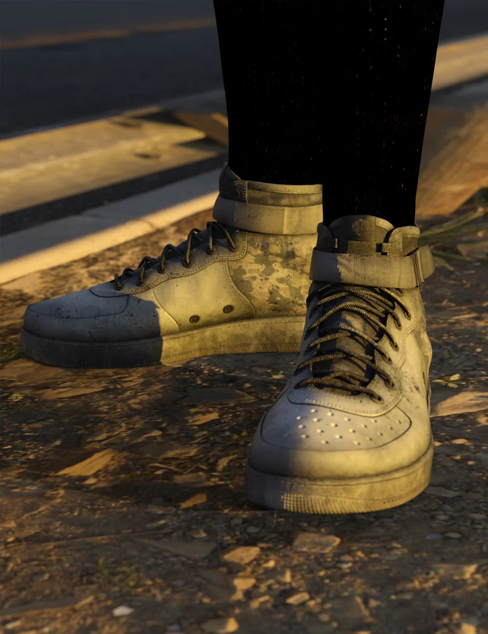 Sports and Leisure Shoes for Genesis 9_DAZ3DDL