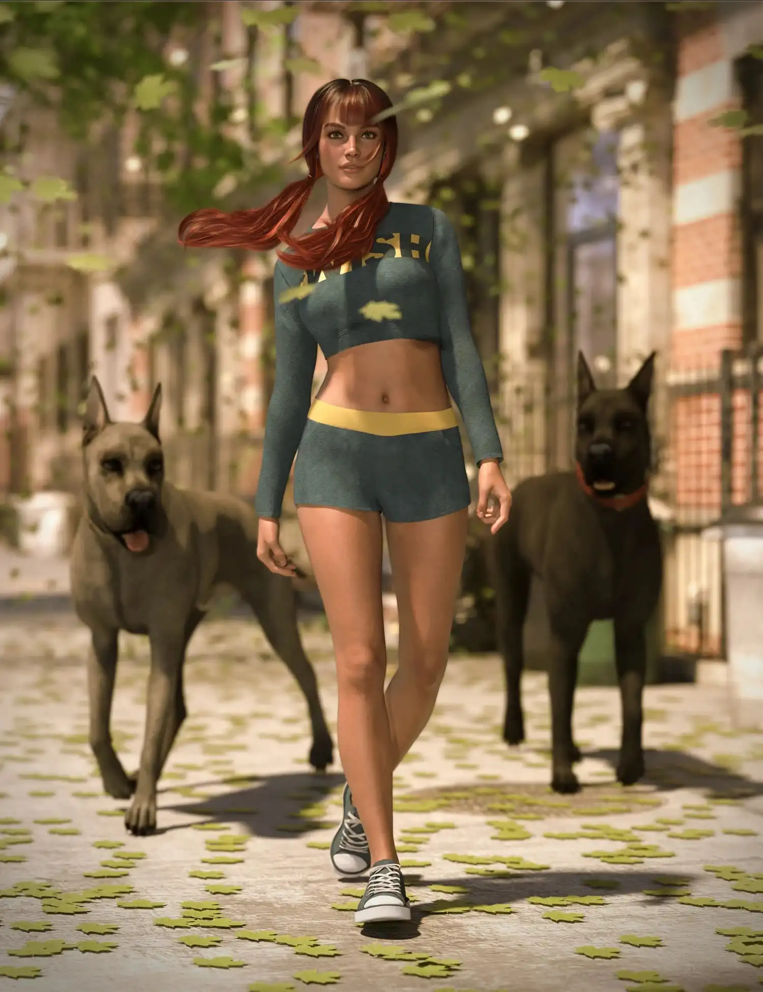 Swish Sportswear for Genesis 9_DAZ3DDL