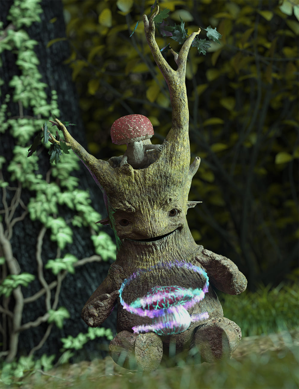 The Guardians Poses for JQ Forest Spirits_DAZ3D下载站