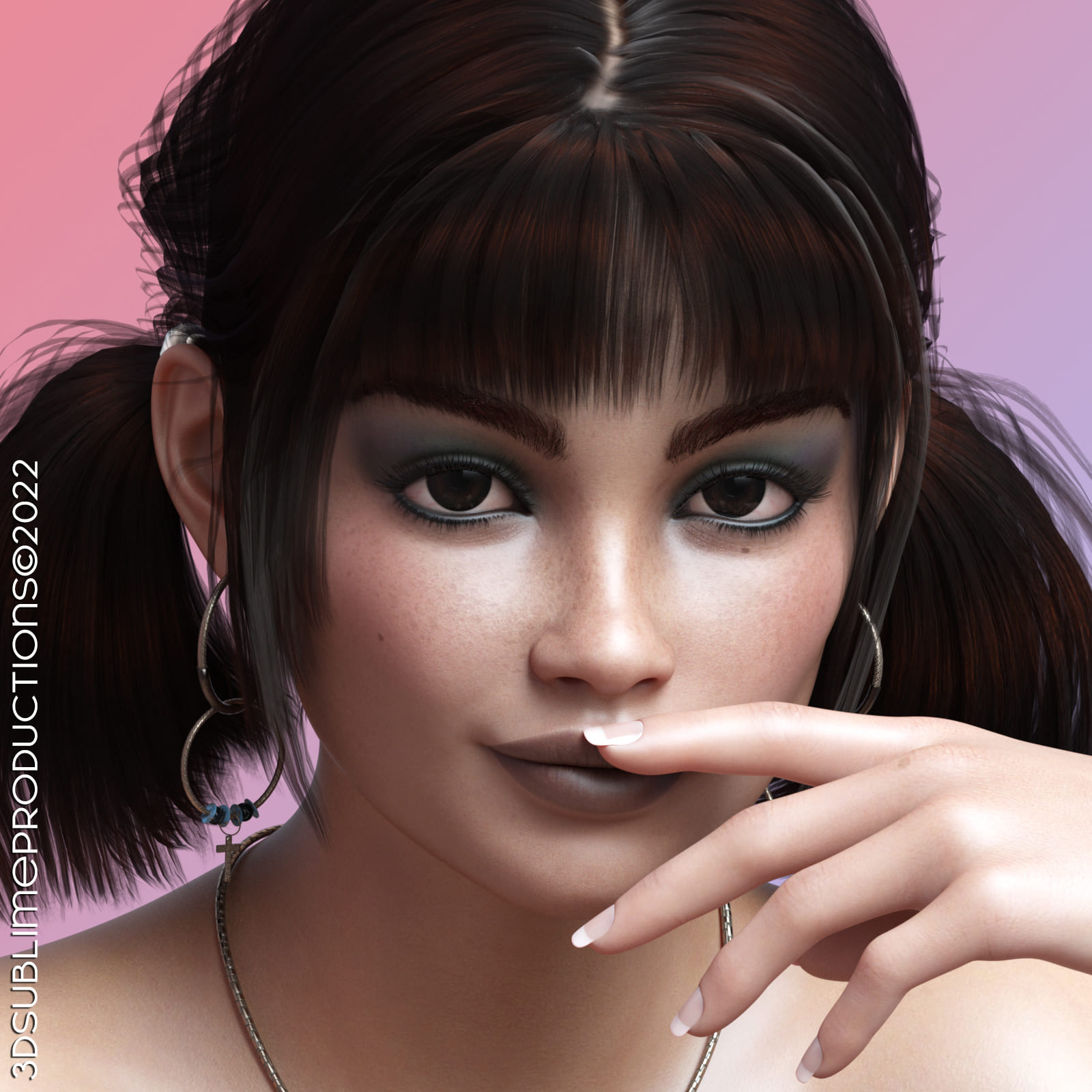 3DS Kendrie for Genesis 8.1_DAZ3D下载站