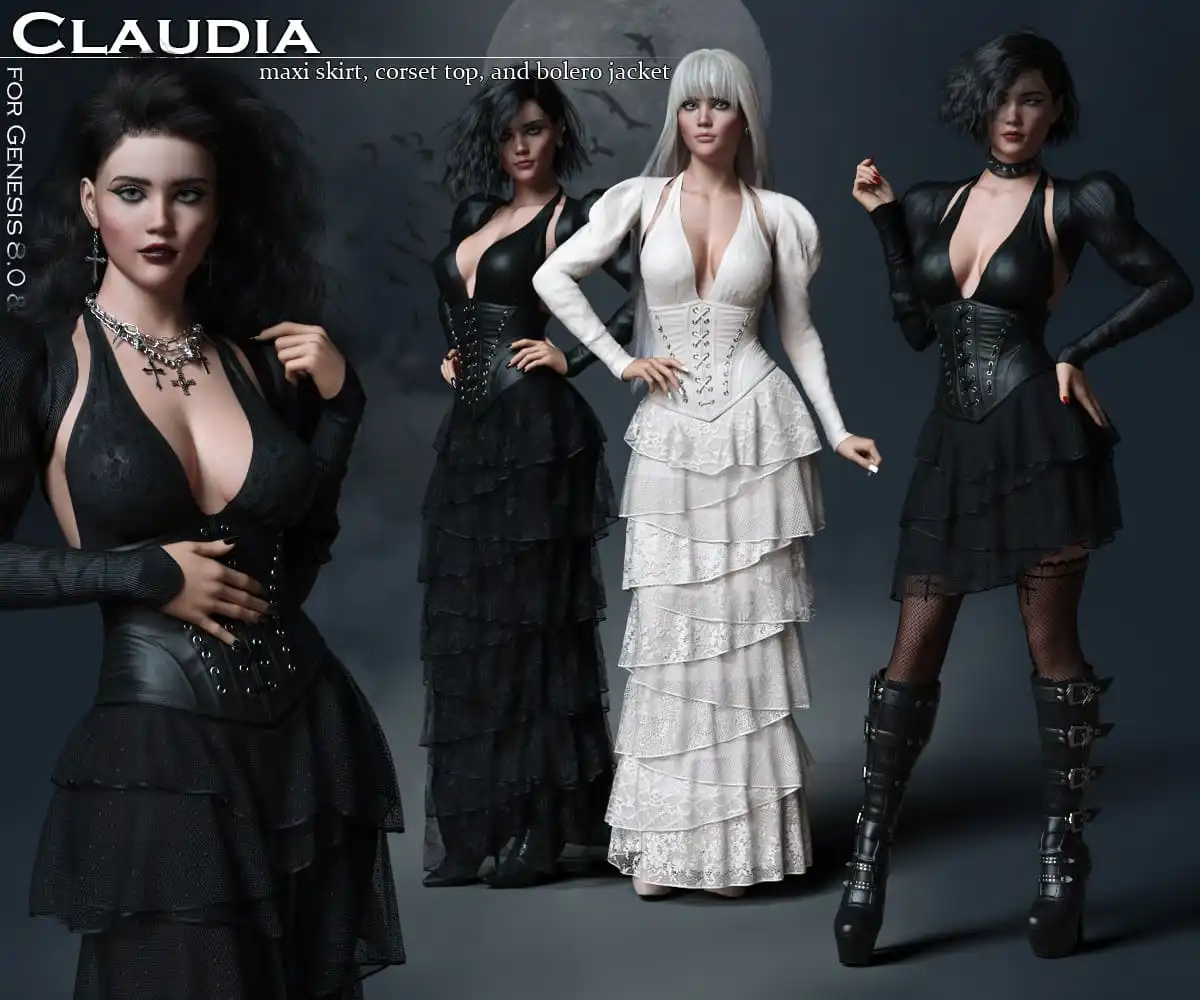 Claudia for G8/G8.1 Females_DAZ3DDL