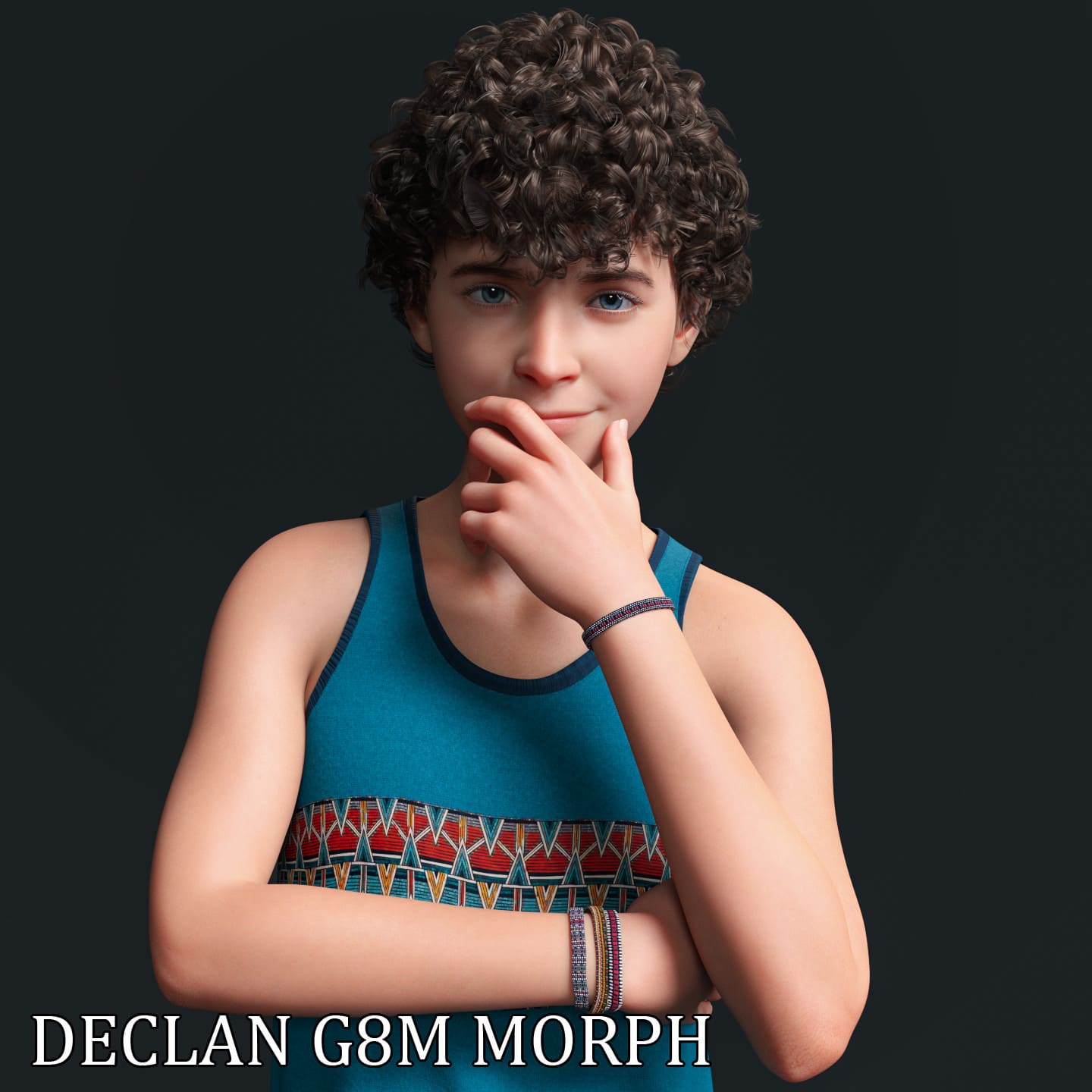 Declan Character Morph for Genesis 8 Male_DAZ3D下载站