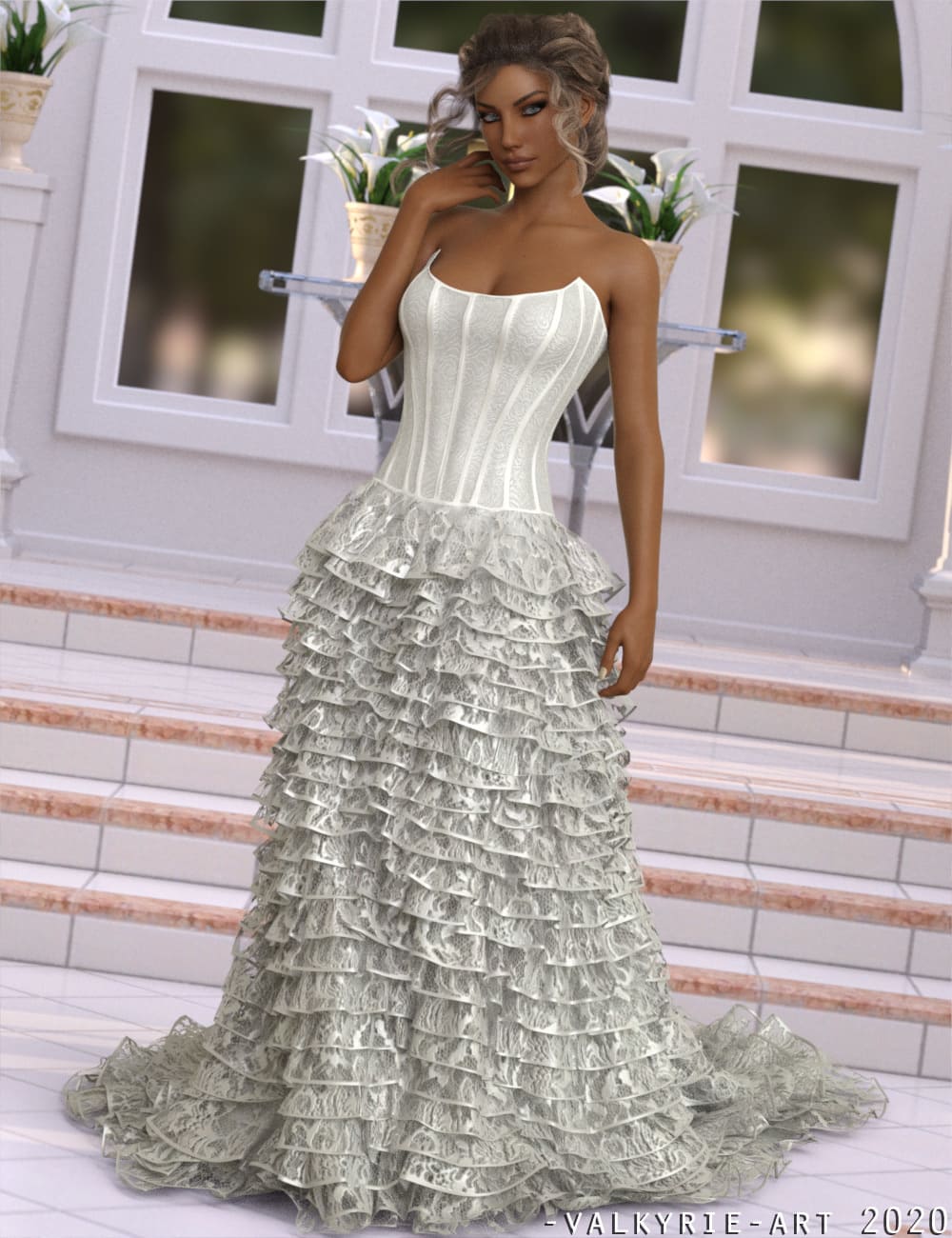 InStyle – dForce-Wedding Dress For G8F_DAZ3DDL