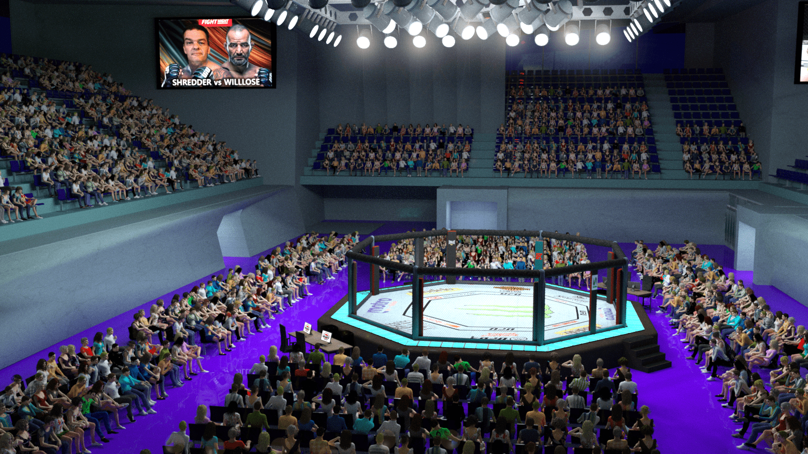 UFC_MMA_Stadium for DAZ_DAZ3D下载站