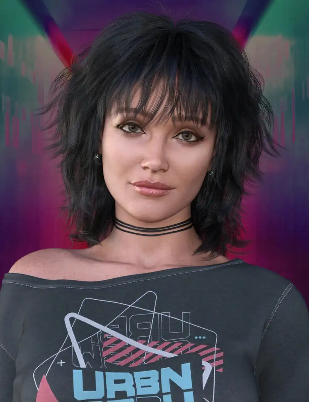Dallas Hair for Genesis 9_DAZ3DDL